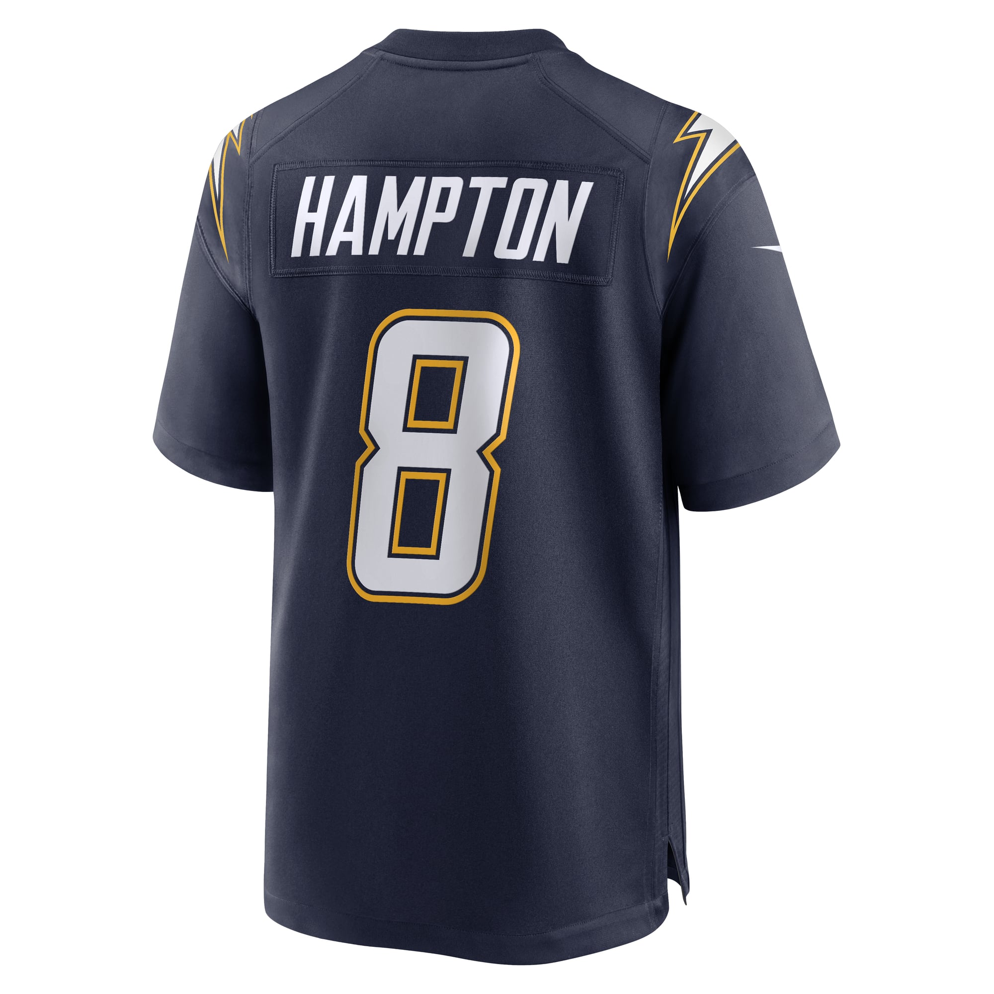 Omarion Hampton Los Angeles Chargers Alternate Charger Power Game Player Jersey - Navy - Image 4