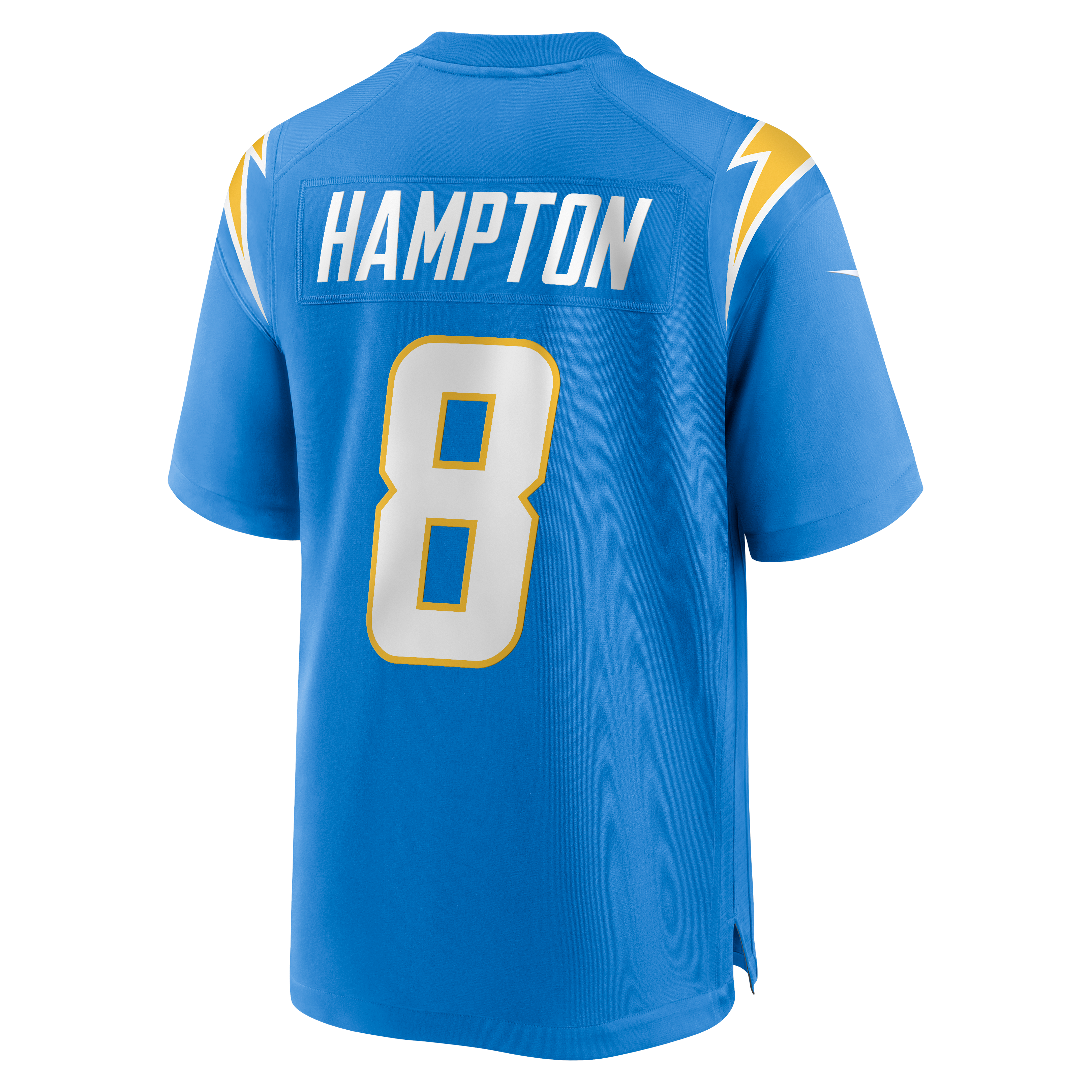 Omarion Hampton Los Angeles Chargers Team Game Jersey - Powder Blue - Image 4