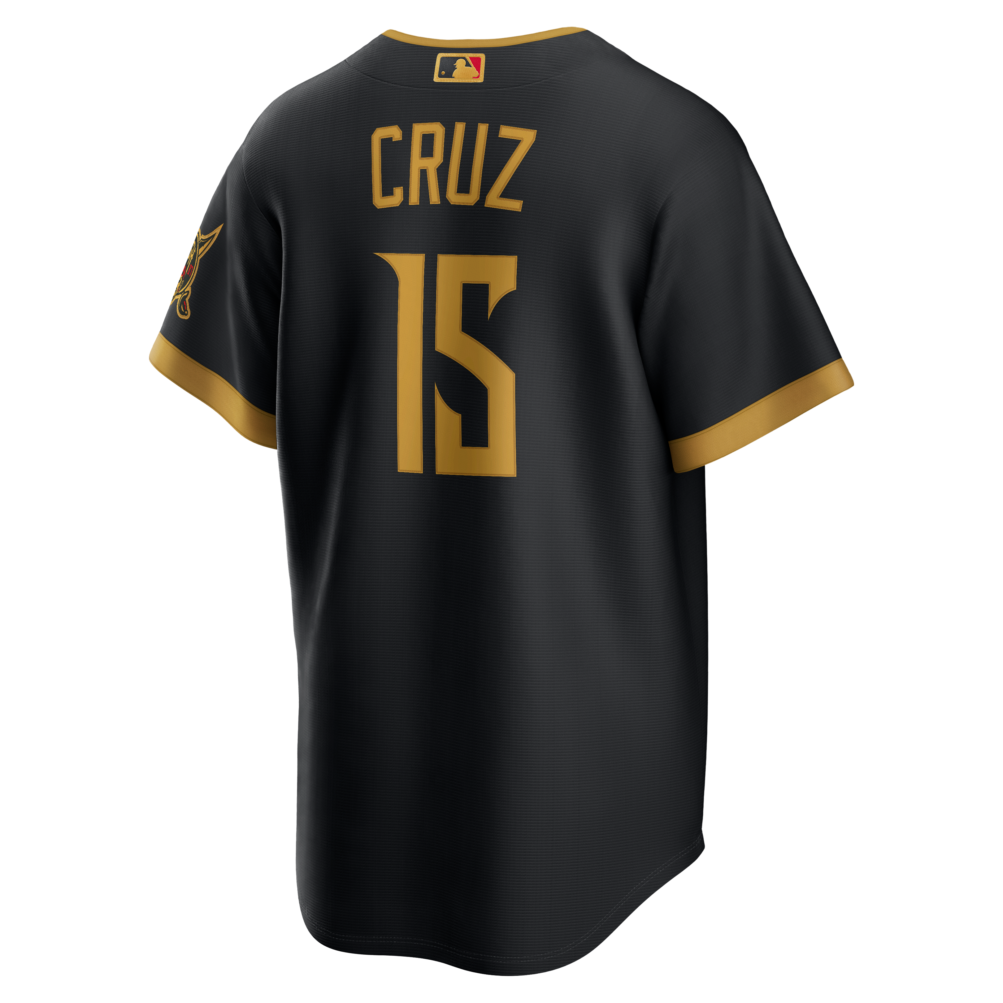 Oneil Cruz Pittsburgh Pirates 2026 City Connect Stadium Jersey - Black - Image 4