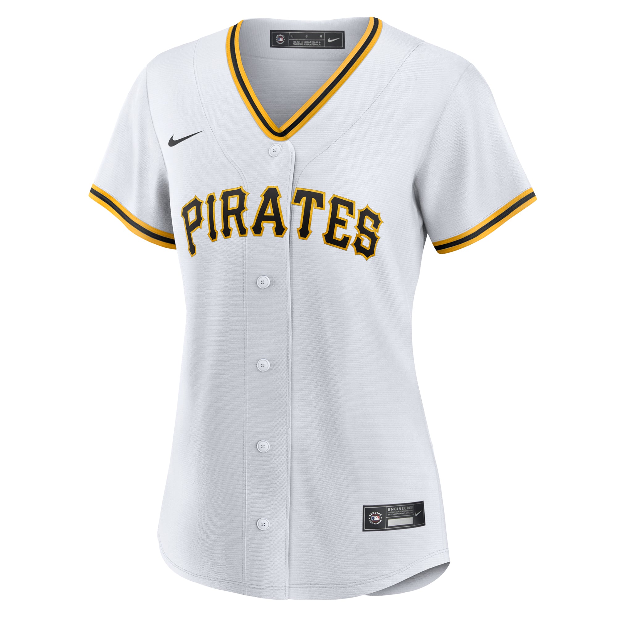 Oneil Cruz Pittsburgh Pirates Women's Home Jersey - White - Image 3