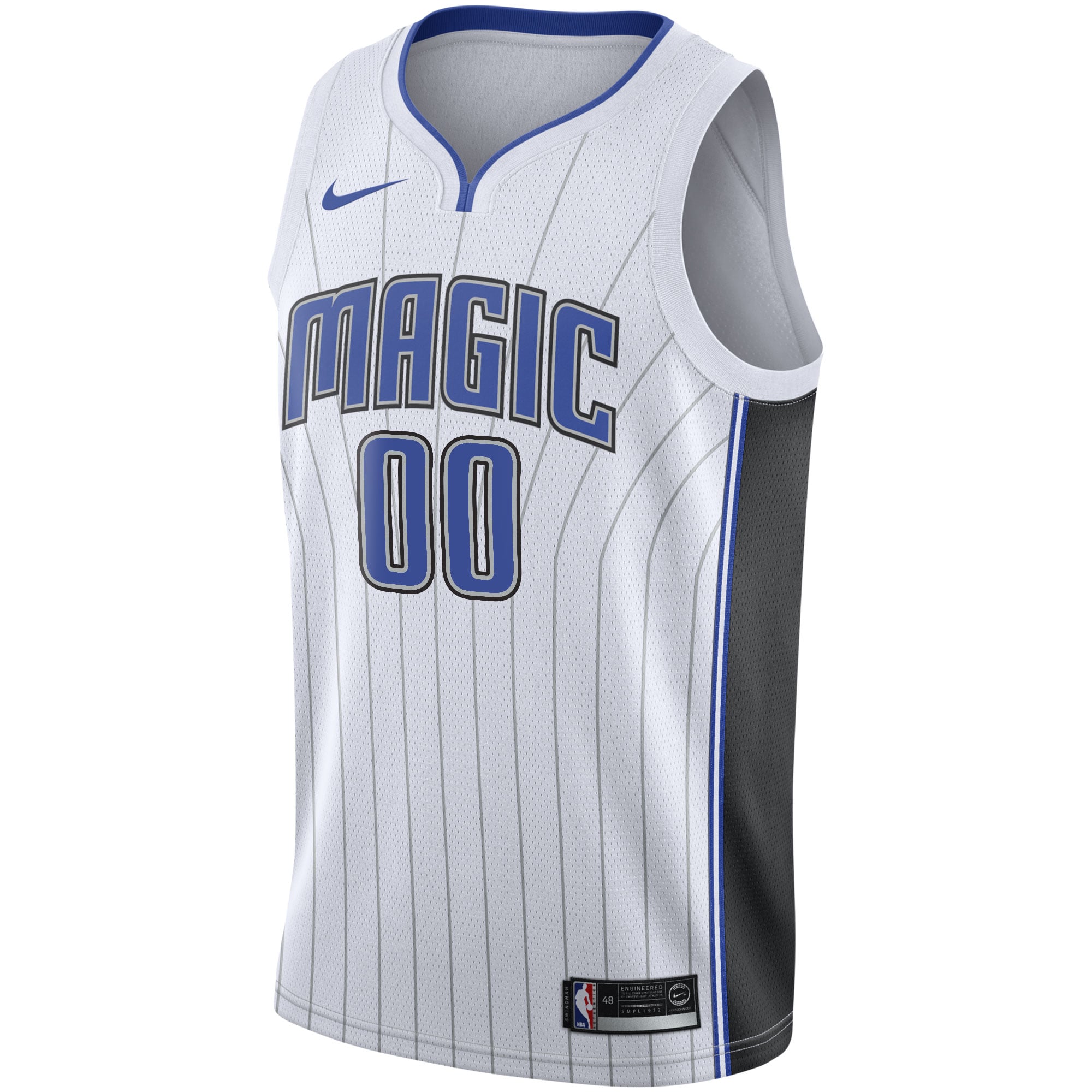 Orlando Magic 2020/21 Swingman Custom Jersey - Association Edition - White - Image 3