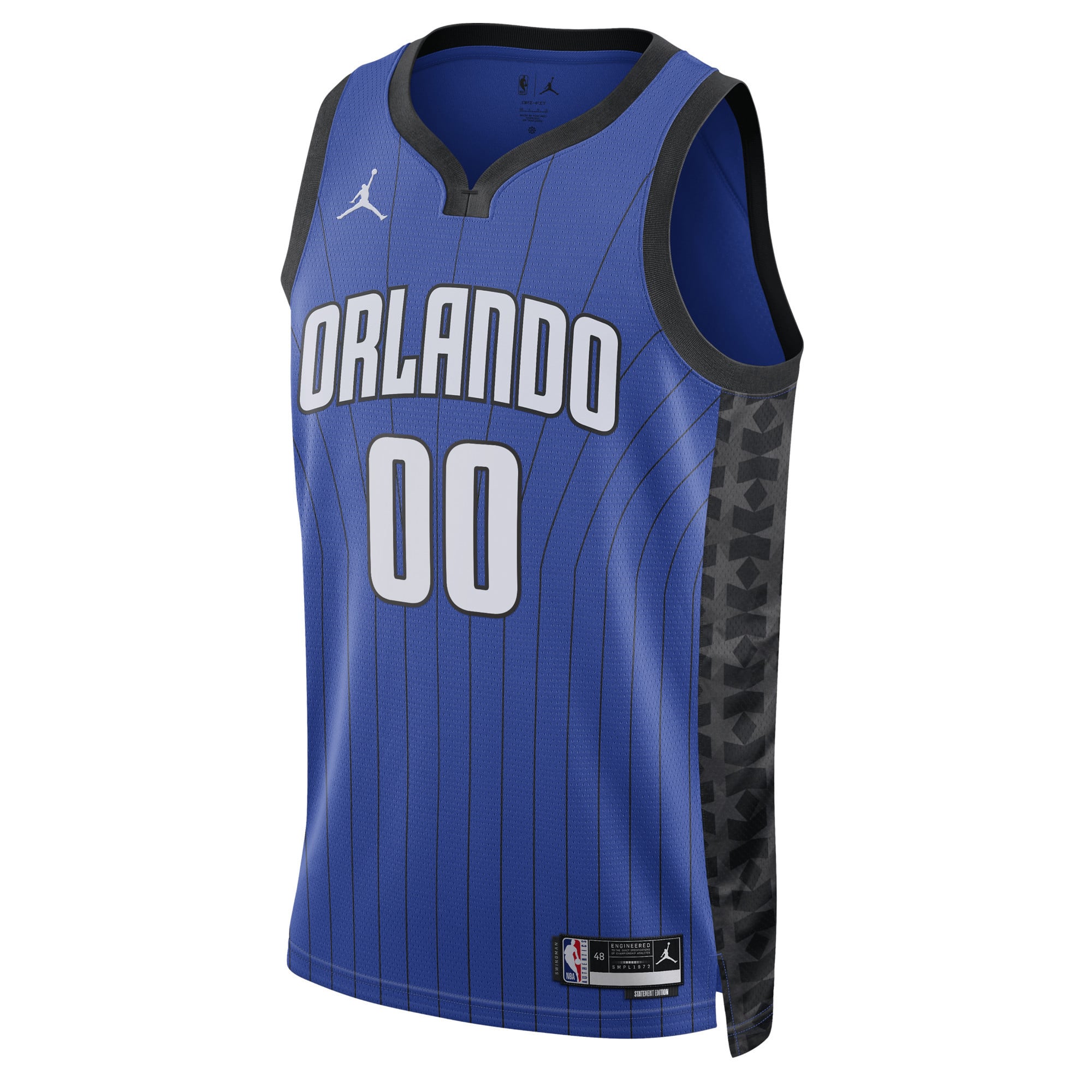Orlando Magic Jordan Brand Unisex 2022/23 Swingman Custom Jersey - Statement Edition - Royal - Image 3