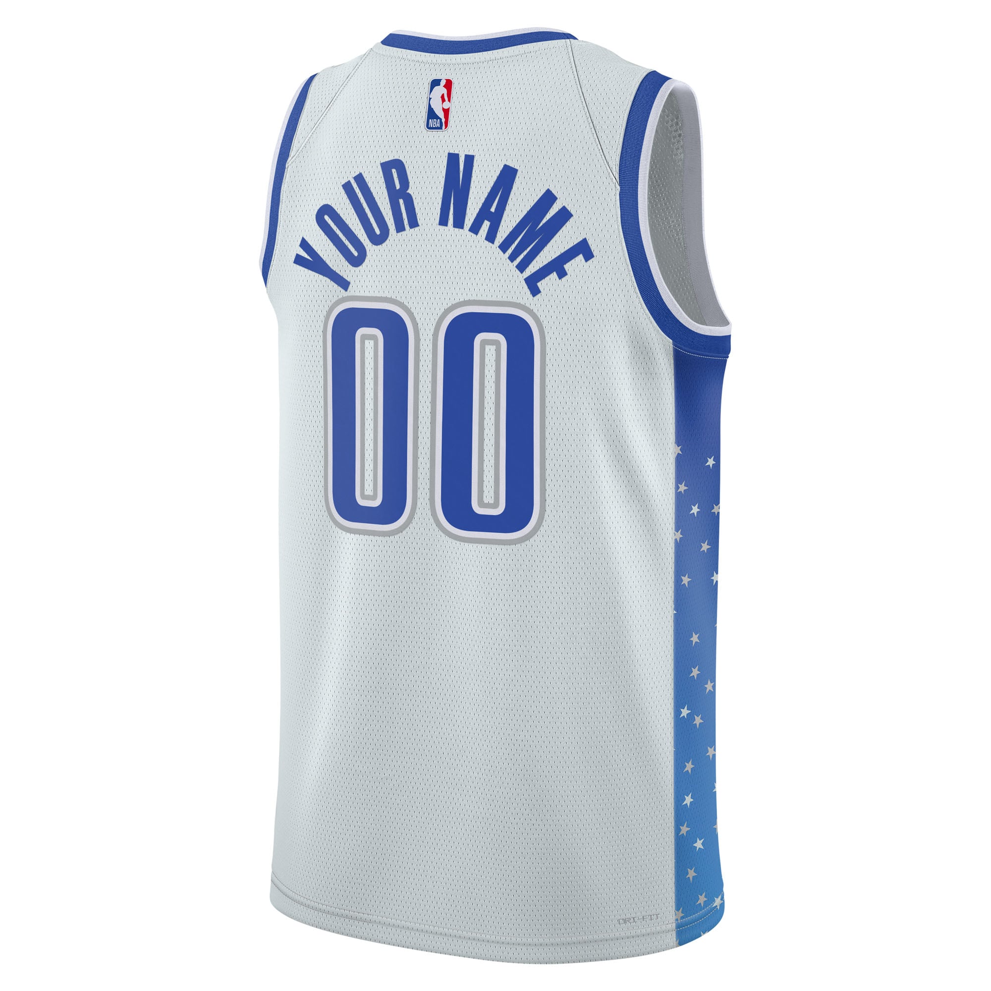 Orlando Magic Unisex 2025/26 City Edition Swingman Custom Jersey - Silver - Image 4