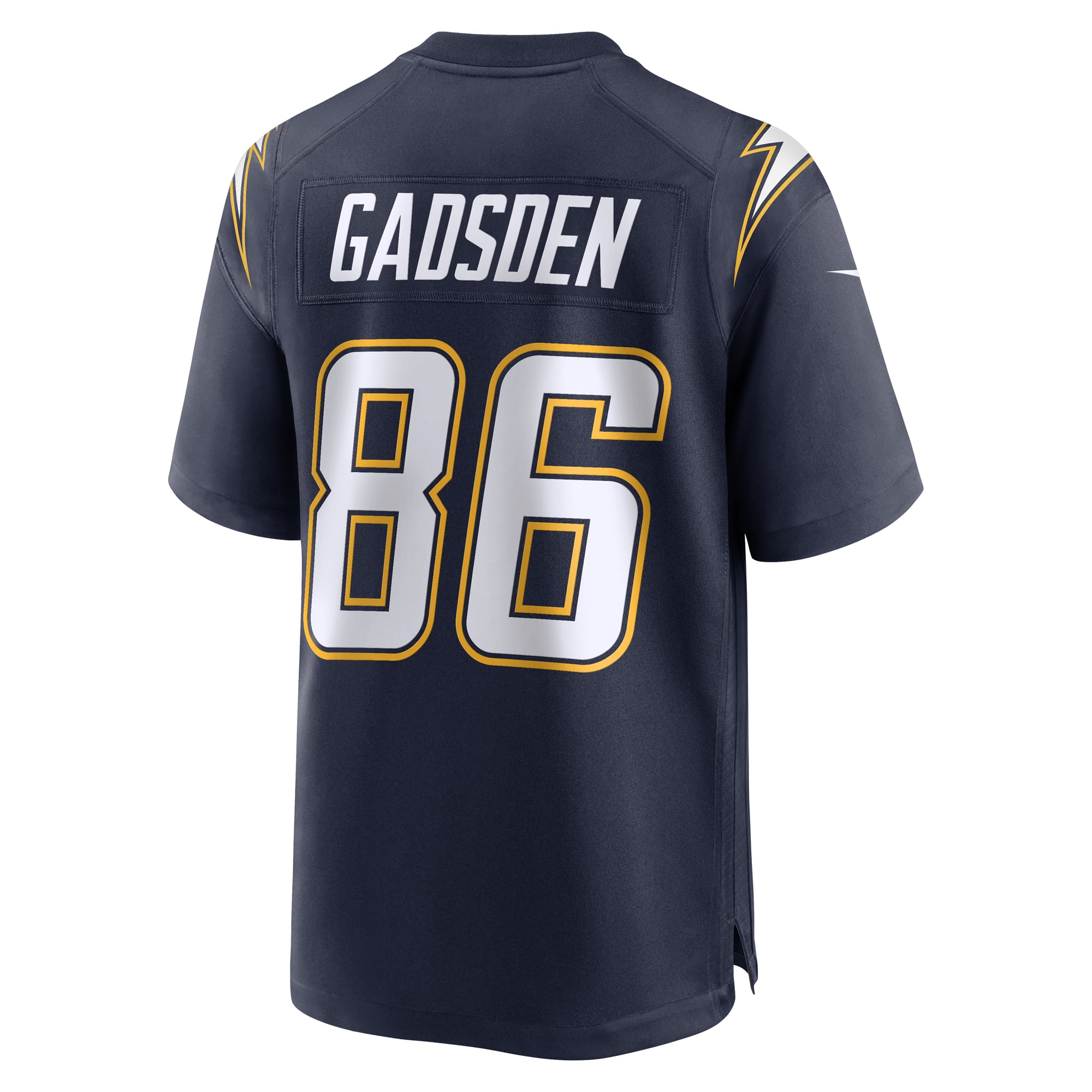 Oronde Gadsden Los Angeles Chargers Team Game Jersey - Powder Blue - Navy - Image 4