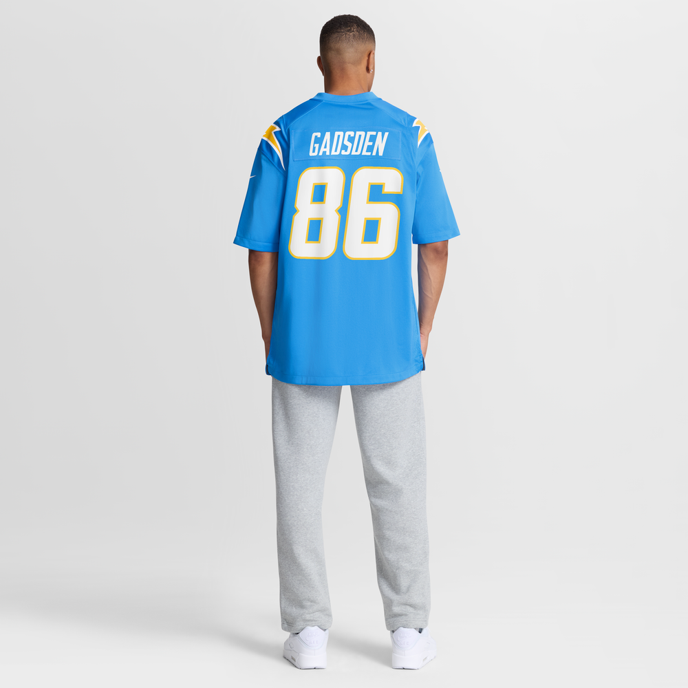 Oronde Gadsden Los Angeles Chargers Team Game Jersey - Powder Blue - Powder Blue - Image 9