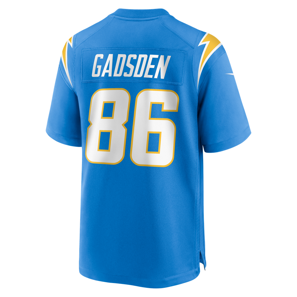 Oronde Gadsden Los Angeles Chargers Team Game Jersey - Powder Blue - Powder Blue - Image 4