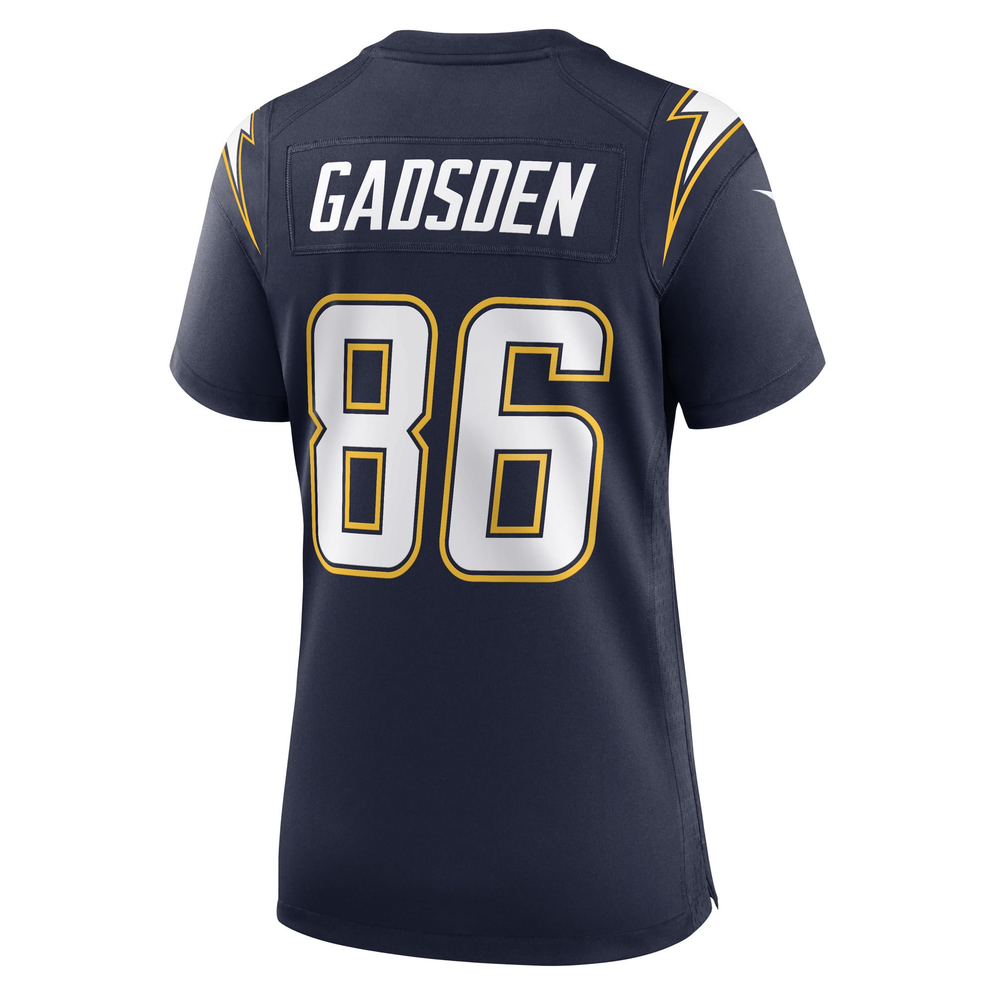 Oronde Gadsden Los Angeles Chargers Women's Alternate Charger Power Game Jersey - Gold - Navy - Image 4