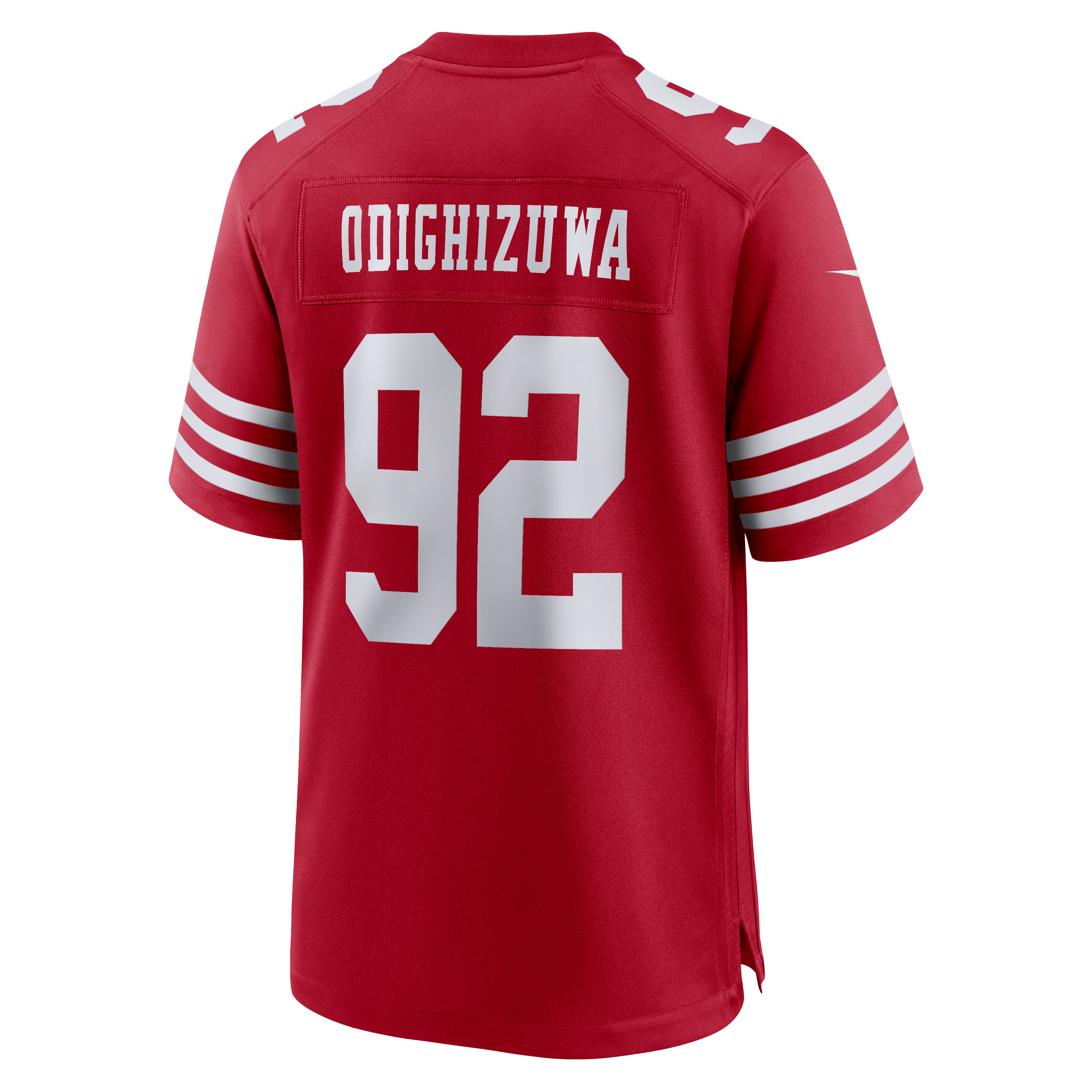 Osa Odighizuwa San Francisco 49ers Team Game Jersey - Scarlet - Image 4