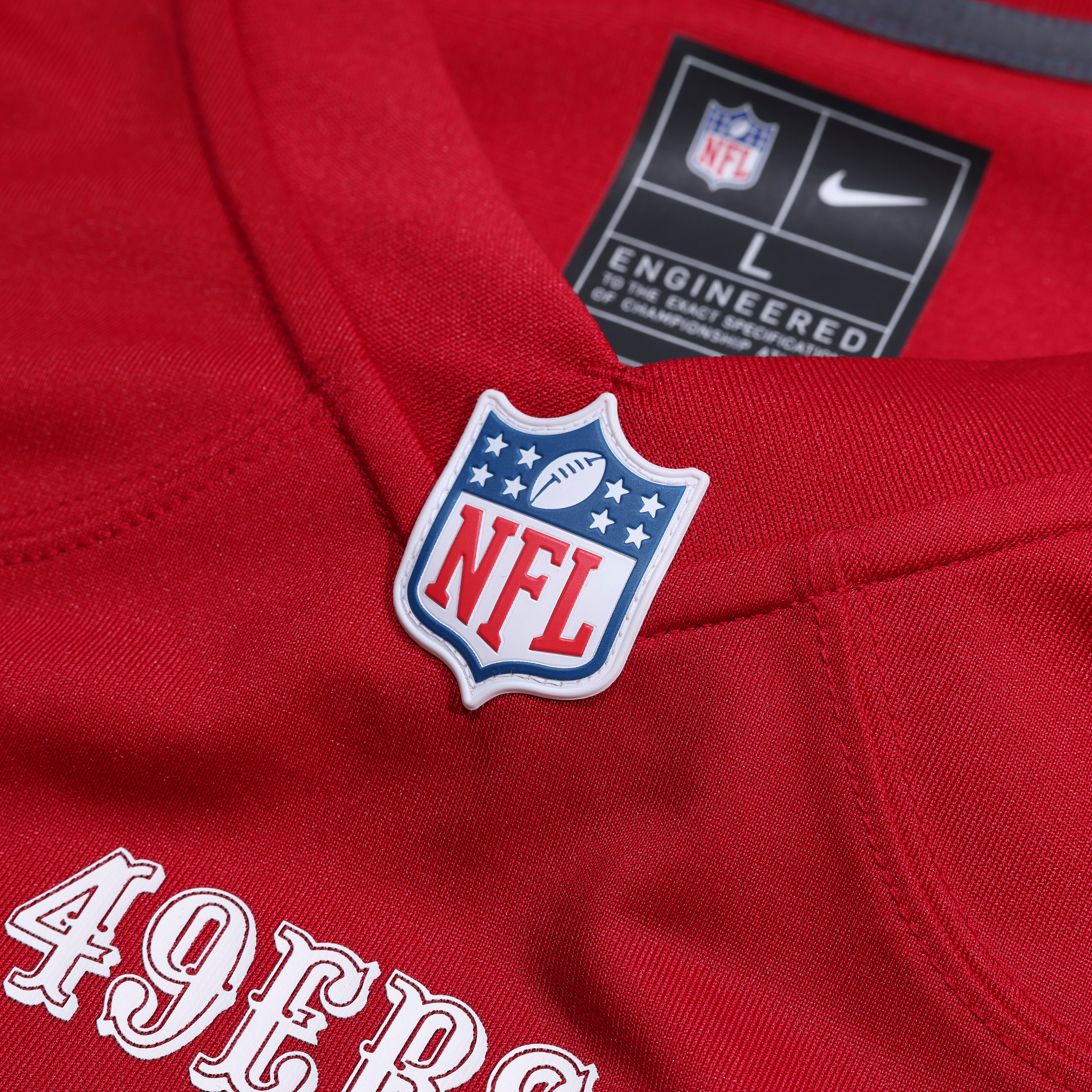 Osa Odighizuwa San Francisco 49ers Team Game Jersey - Scarlet - Image 7