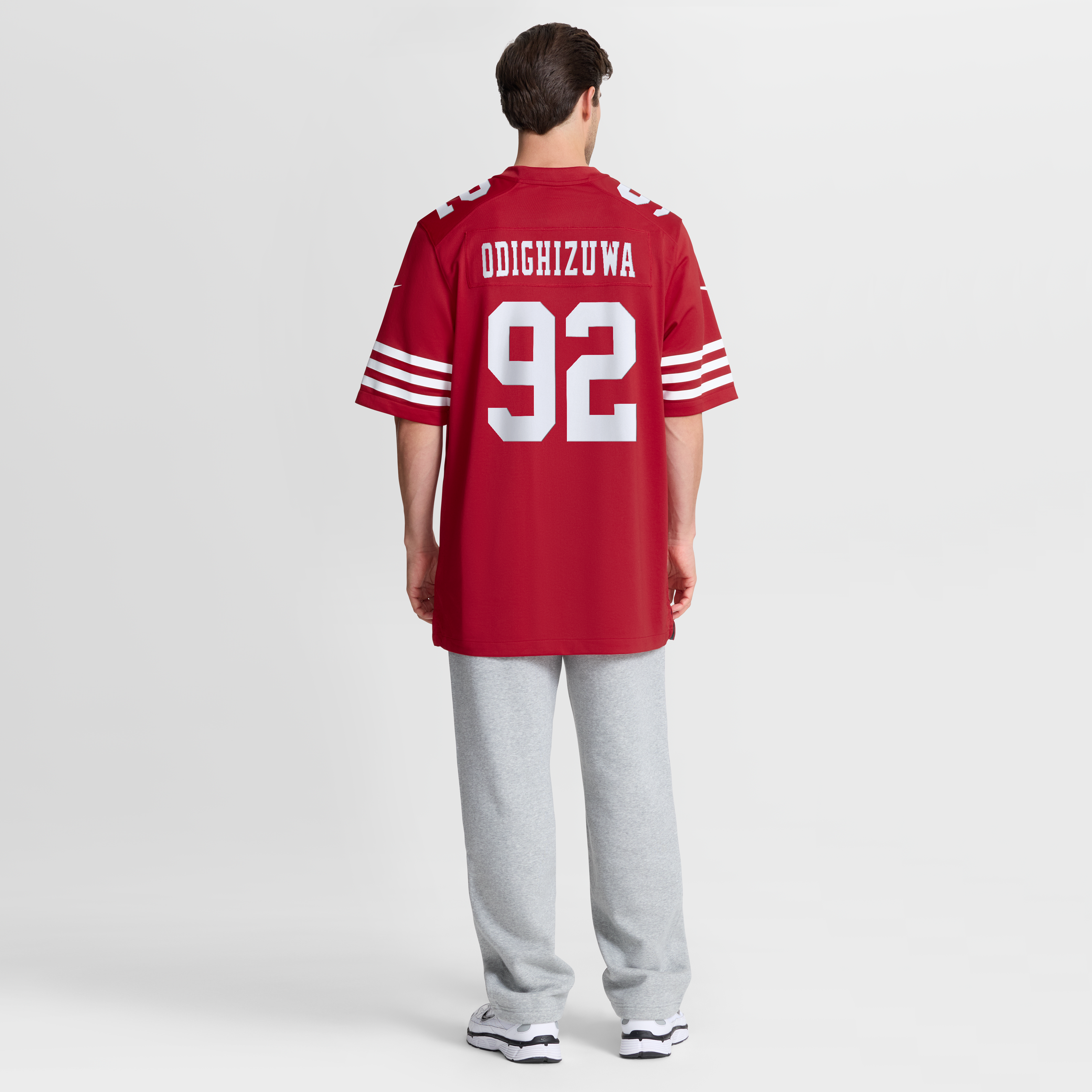 Osa Odighizuwa San Francisco 49ers Team Game Jersey - Scarlet - Image 6
