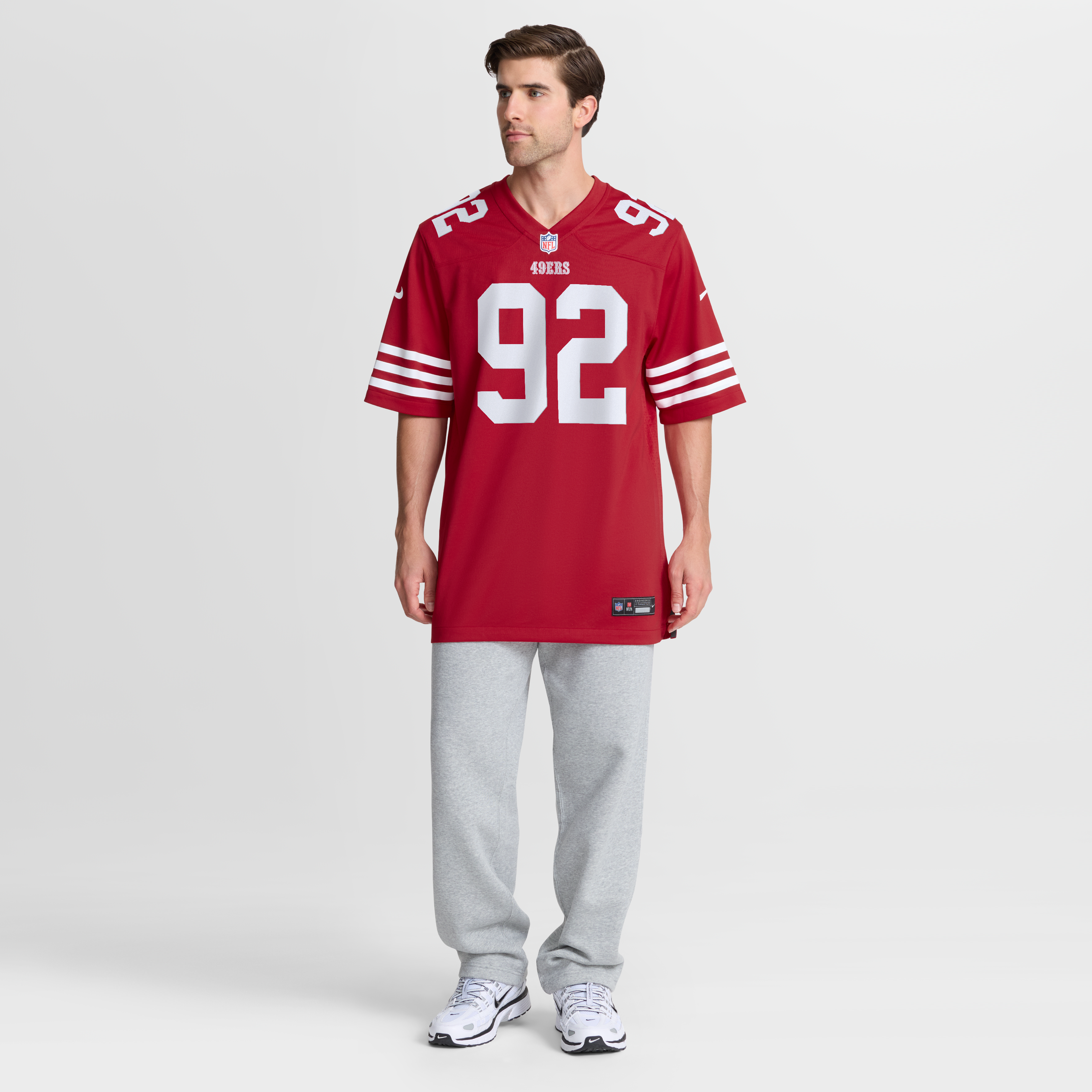 Osa Odighizuwa San Francisco 49ers Team Game Jersey - Scarlet - Image 5