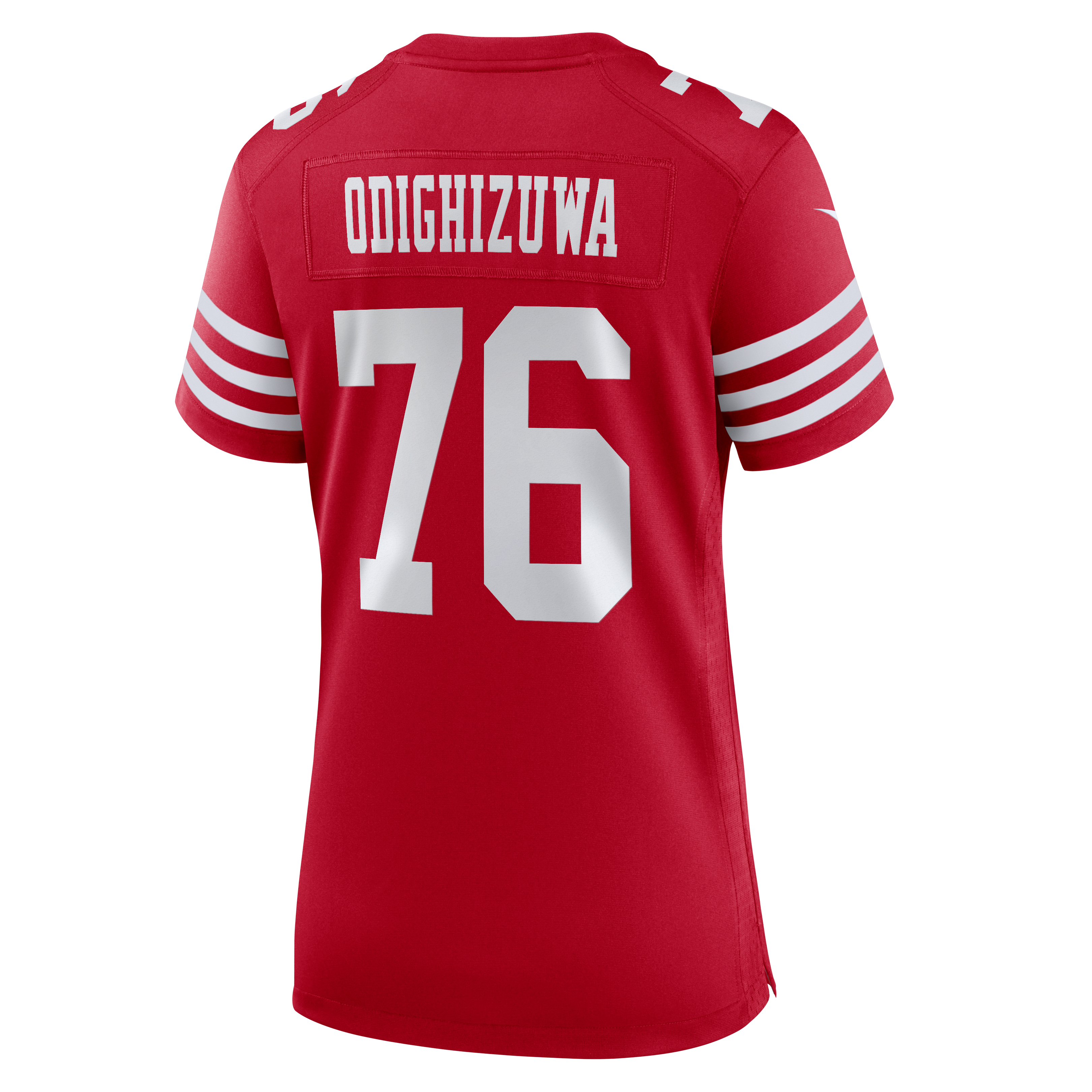 Osa Odighizuwa San Francisco 49ers Women's Team Game Jersey - Scarlet - Image 4