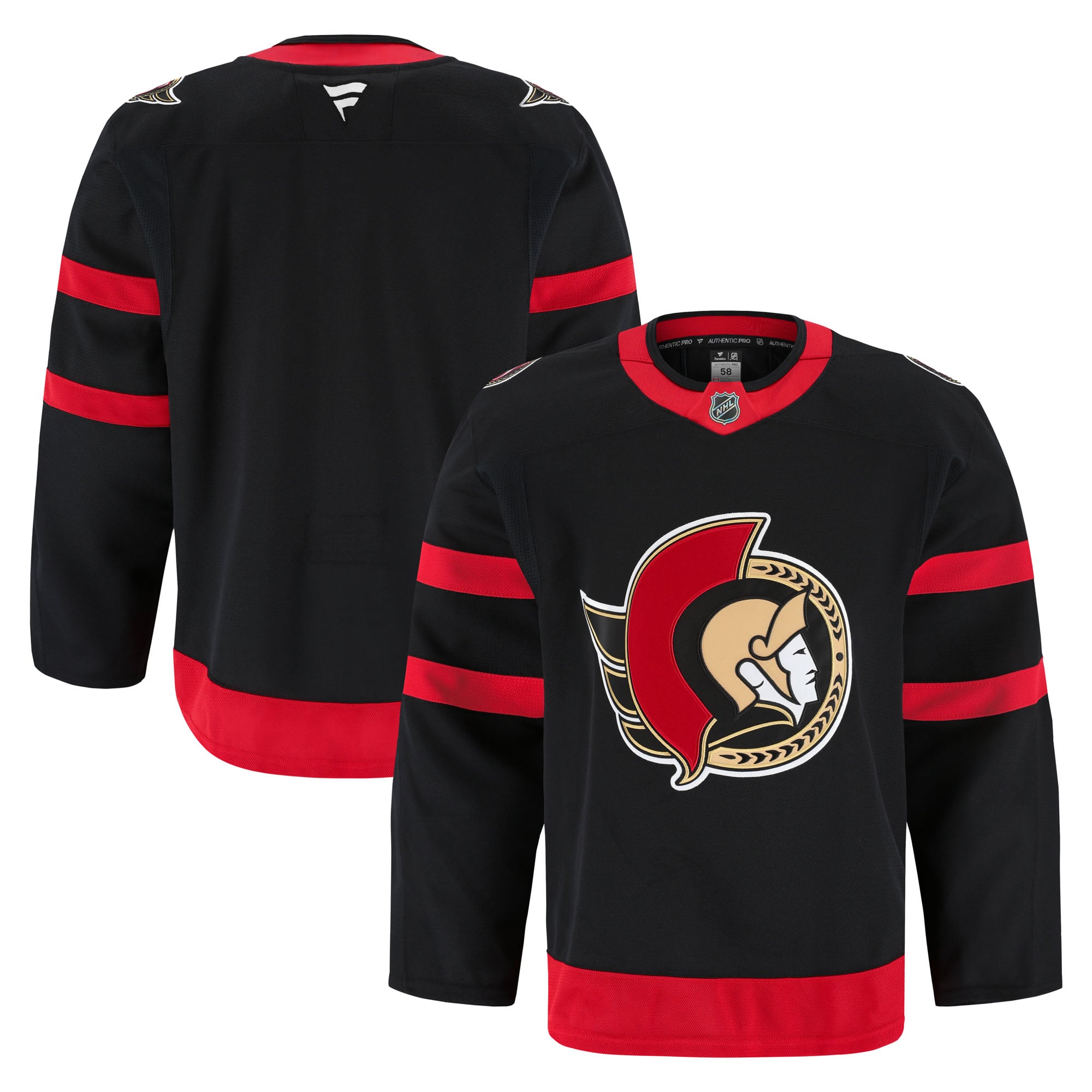 Ottawa Senators Alternate Pro Jersey - Black