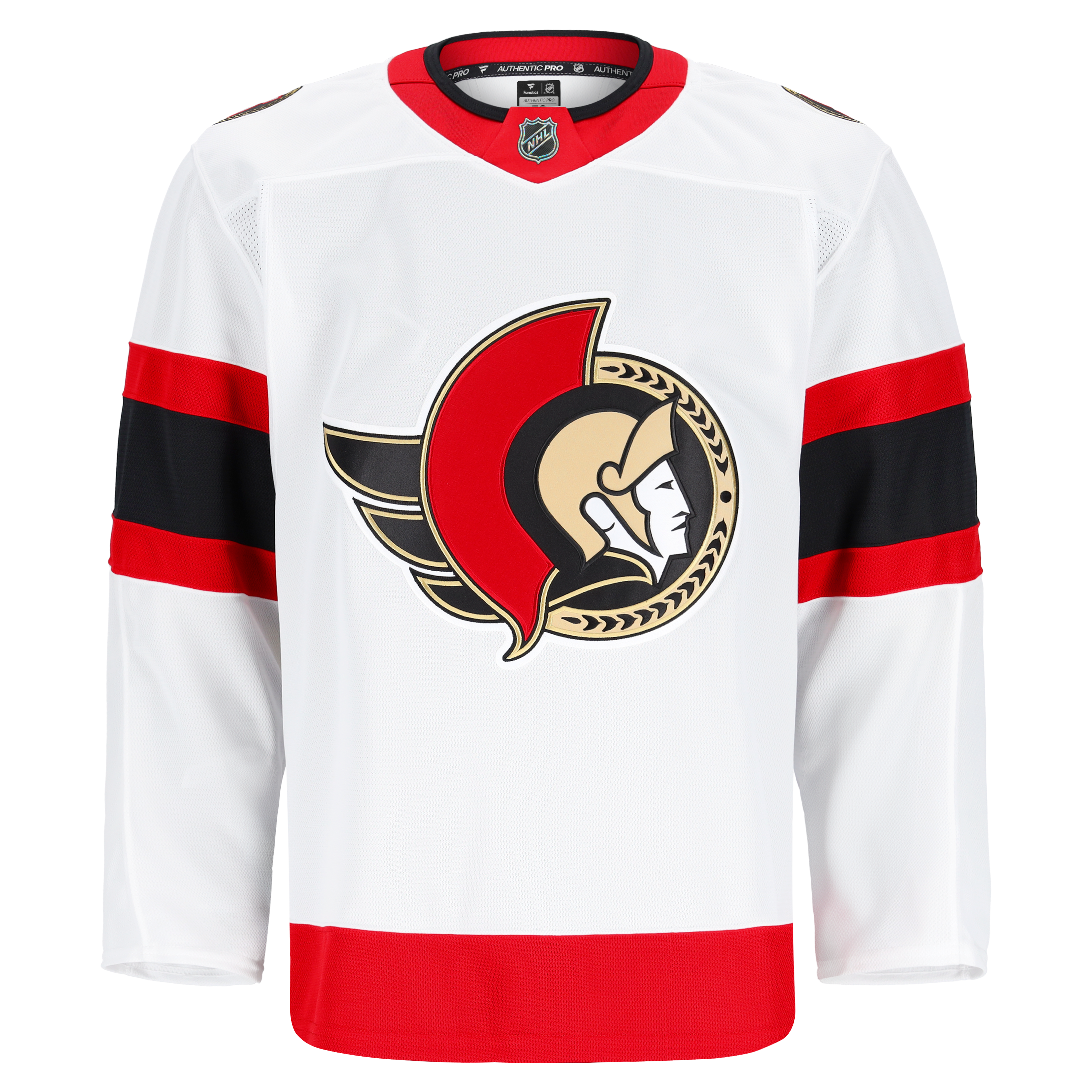 Ottawa Senators Away Pro Jersey - White - Image 3
