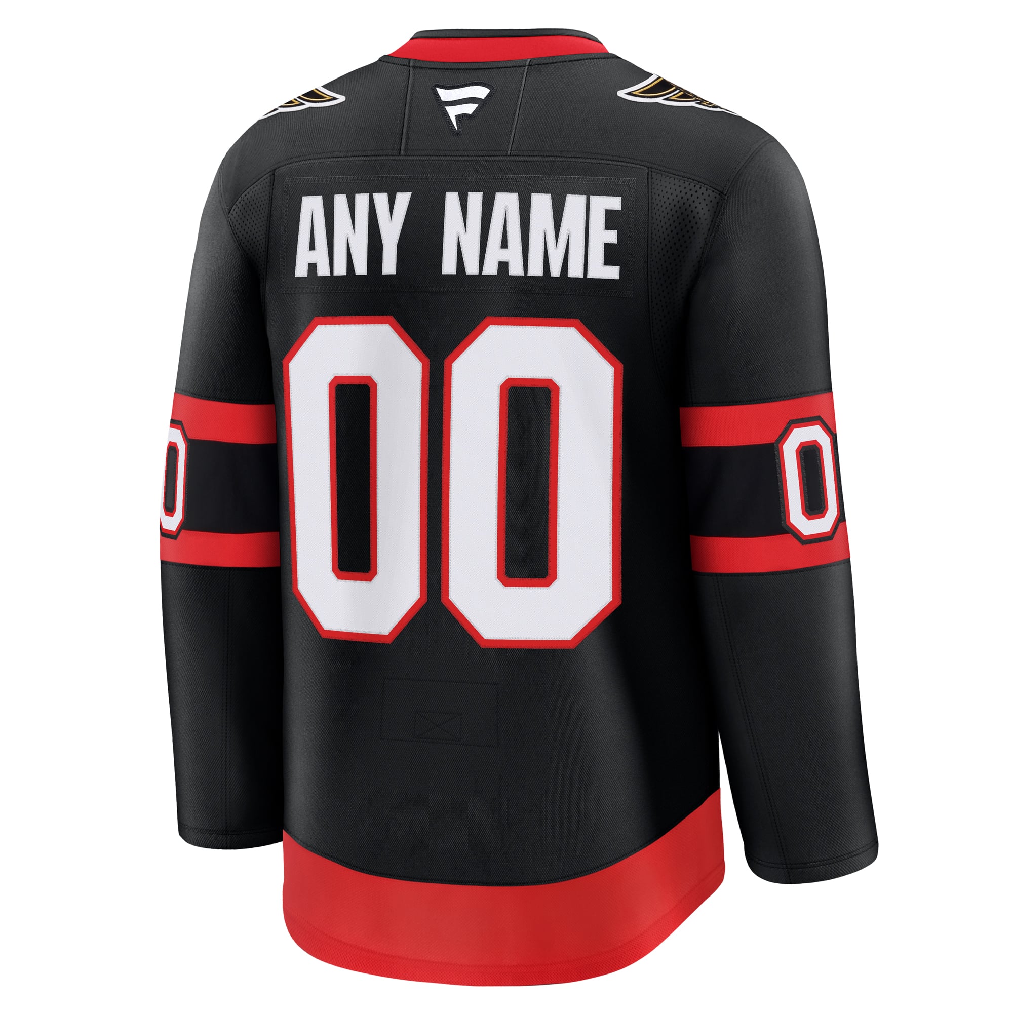 Ottawa Senators Home Premium Custom Jersey - Black - Image 4