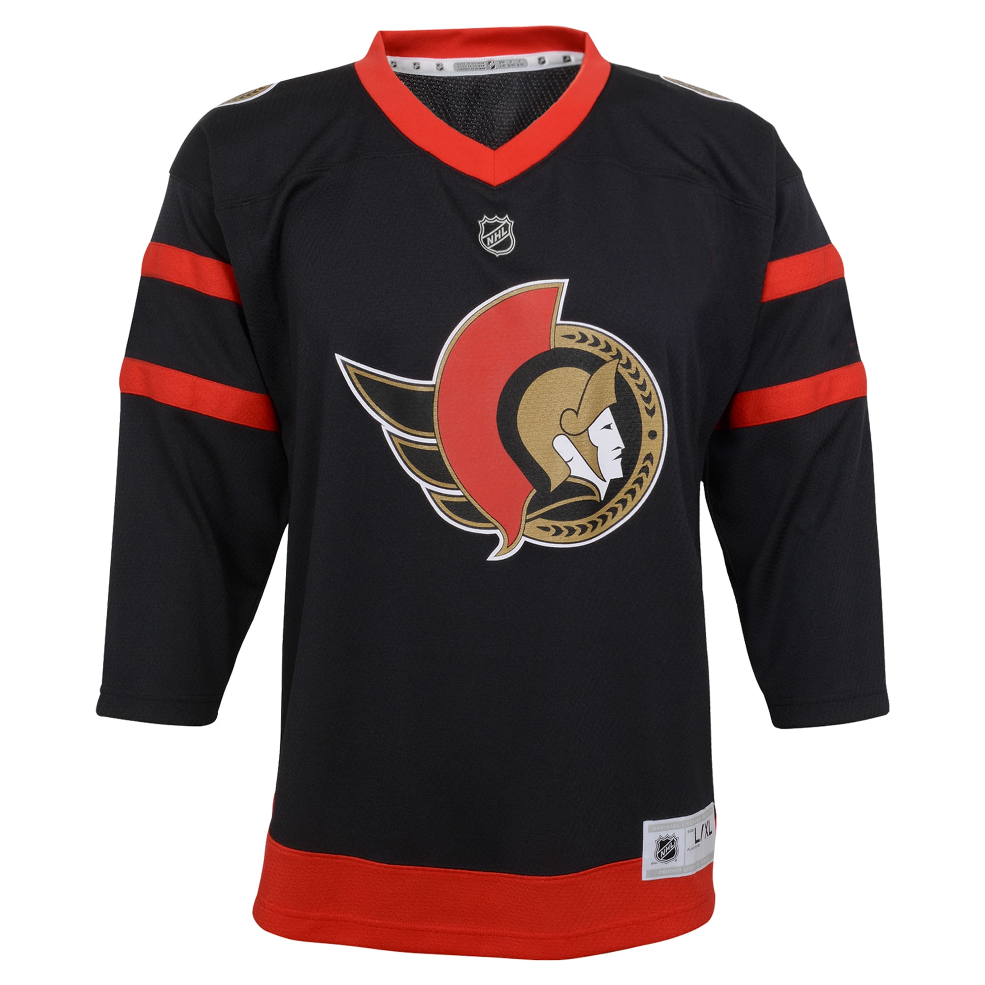 Ottawa Senators Preschool Jersey - Black - Image 3