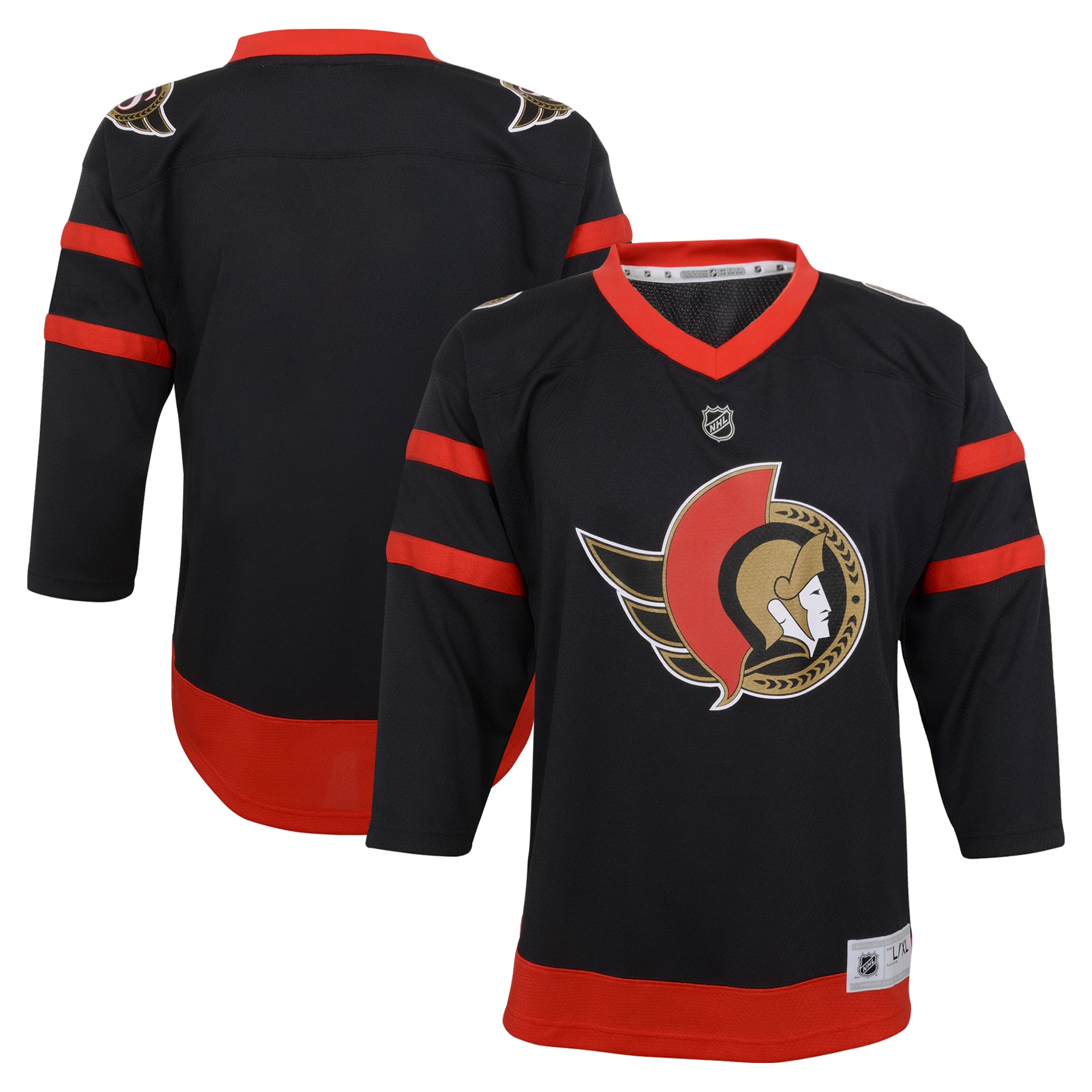 Ottawa Senators Preschool Jersey - Black