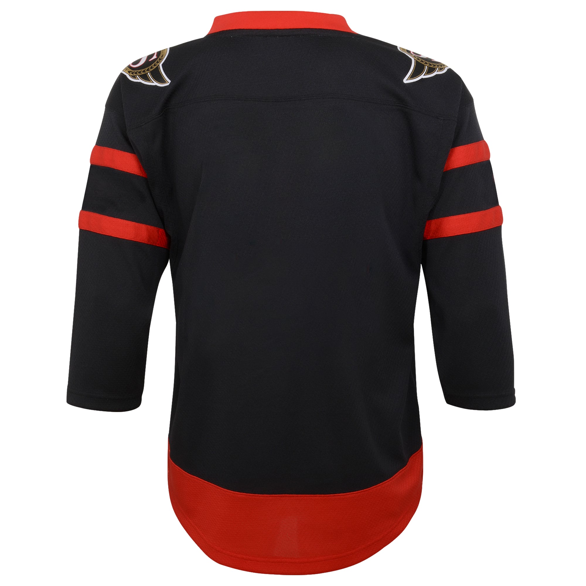 Ottawa Senators Youth Home Blank Jersey - Black - Image 4