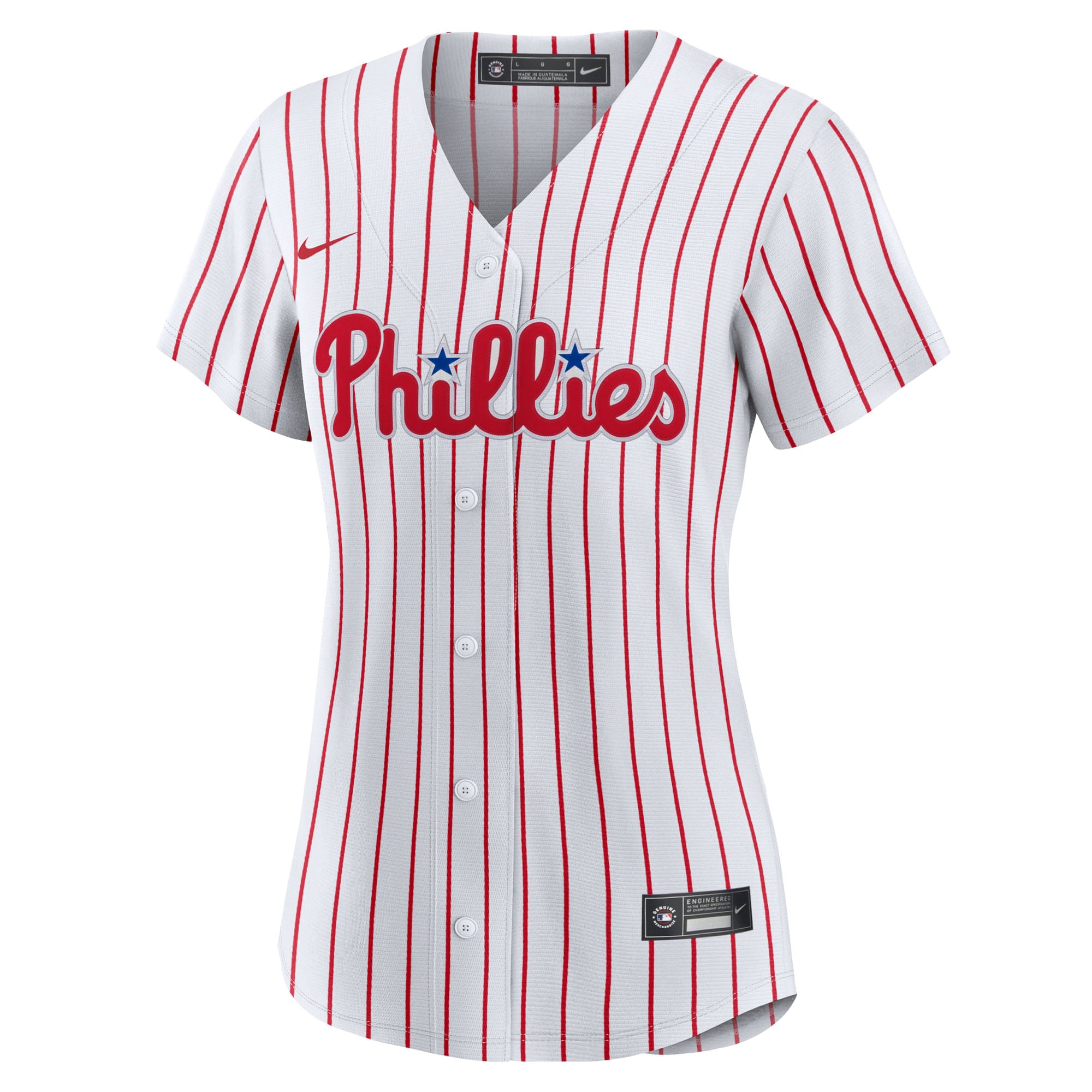 Otto Kemp Philadelphia Phillies Women's Home Jersey - White - Image 3