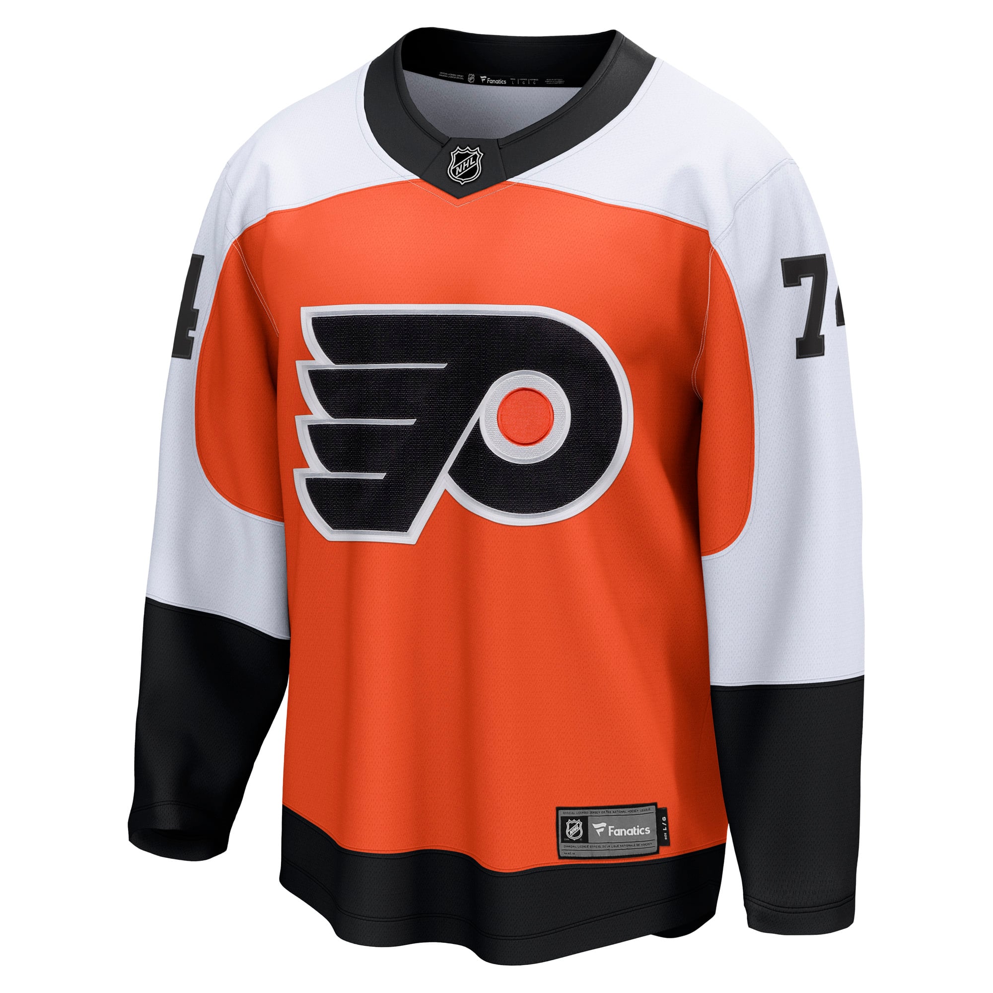 Owen Tippett Philadelphia Flyers Home Breakaway Jersey - Orange - Image 3