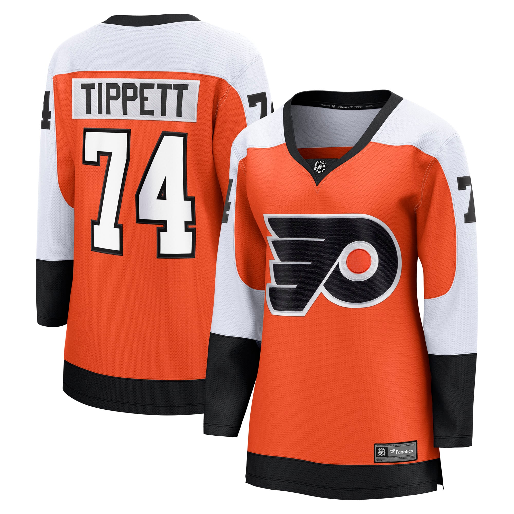 Owen Tippett Philadelphia Flyers Women's Home Breakaway Jersey - Orange