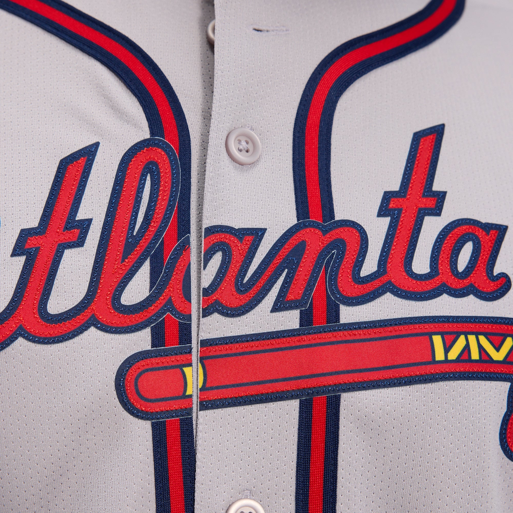 Ozzie Albies Atlanta Braves Road Limited Player Jersey - Gray - Image 12