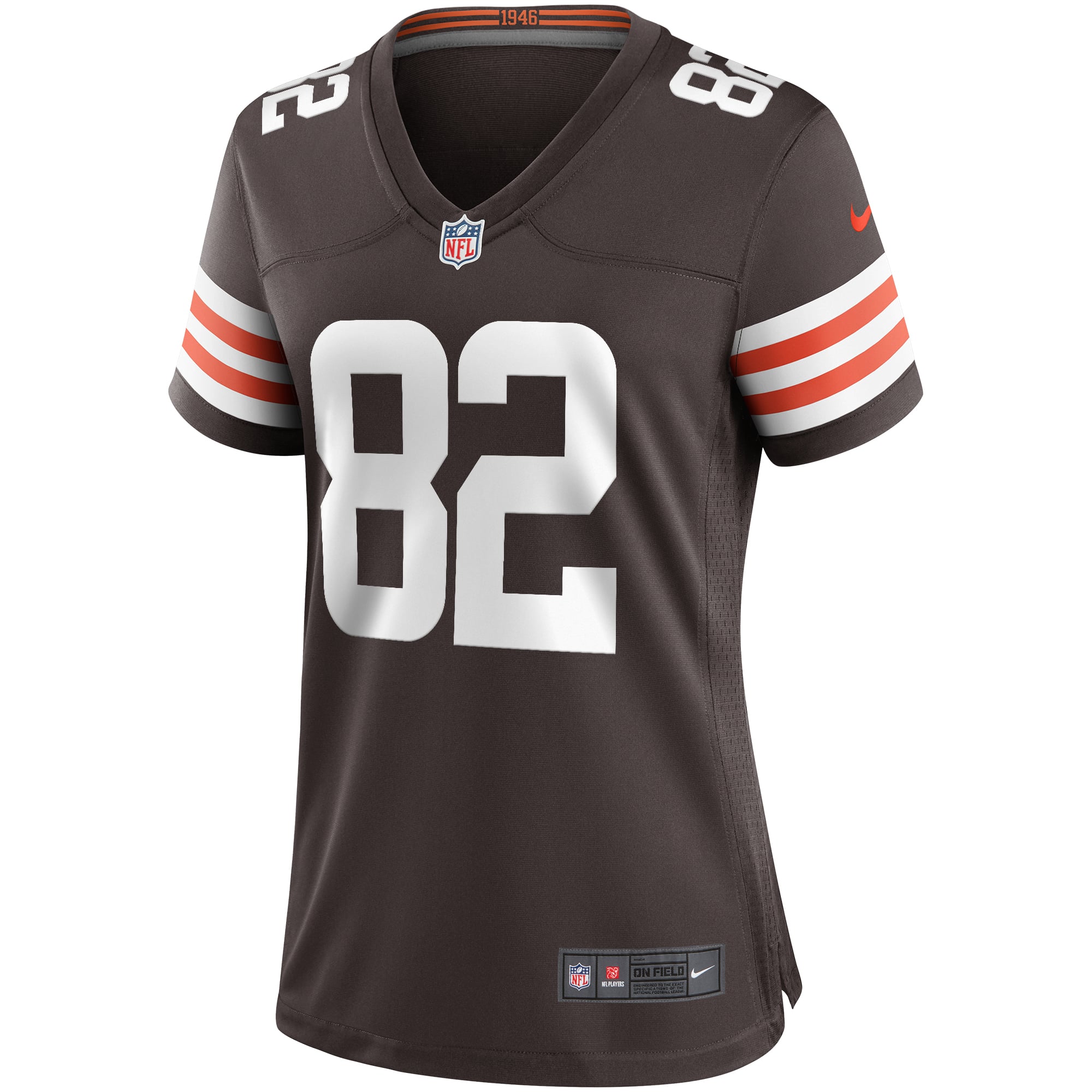 Ozzie Newsome Cleveland Browns Women's Game Retired Player Jersey - Brown - Image 3