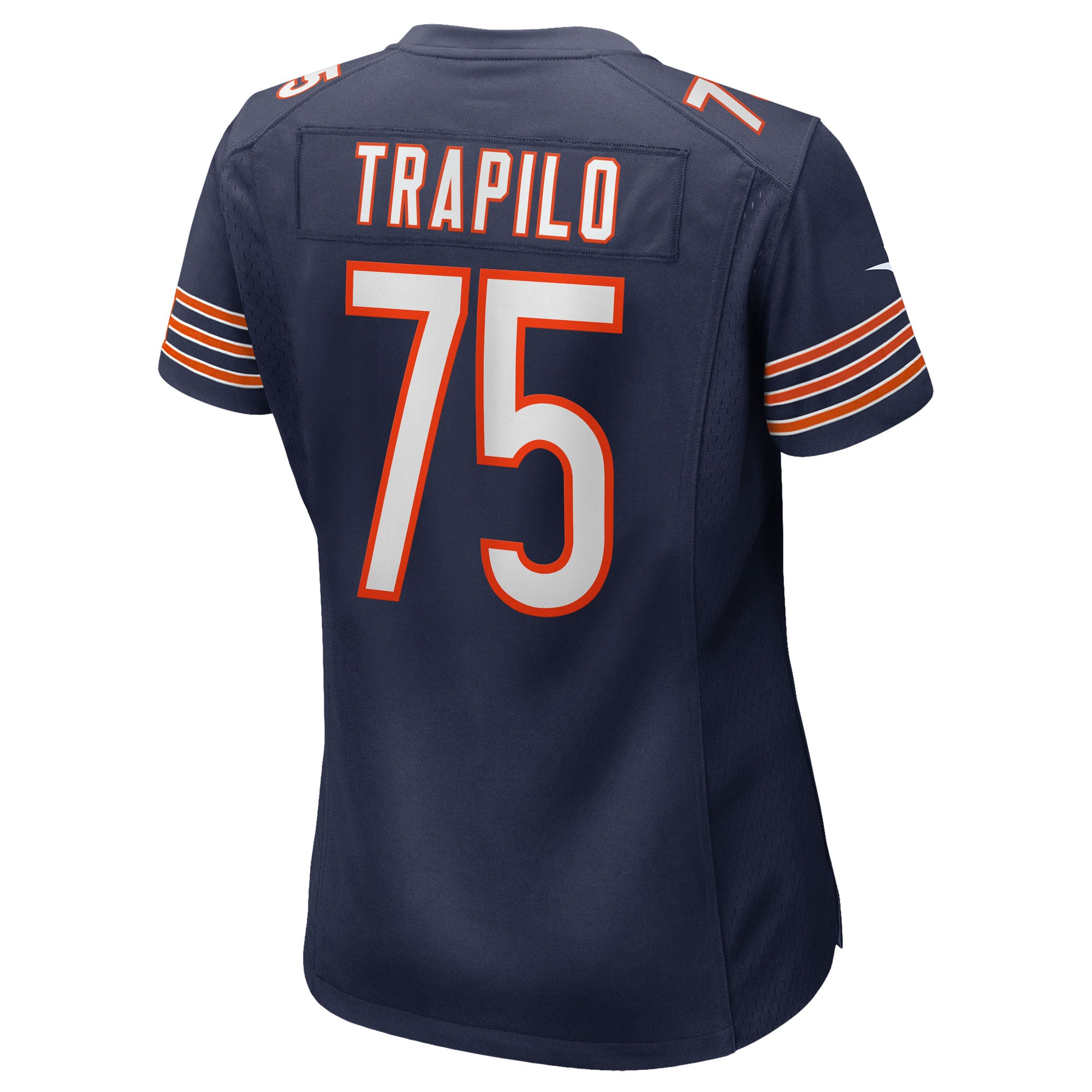 Ozzy Trapilo Chicago Bears Women's Team Game Jersey - Navy - Image 4