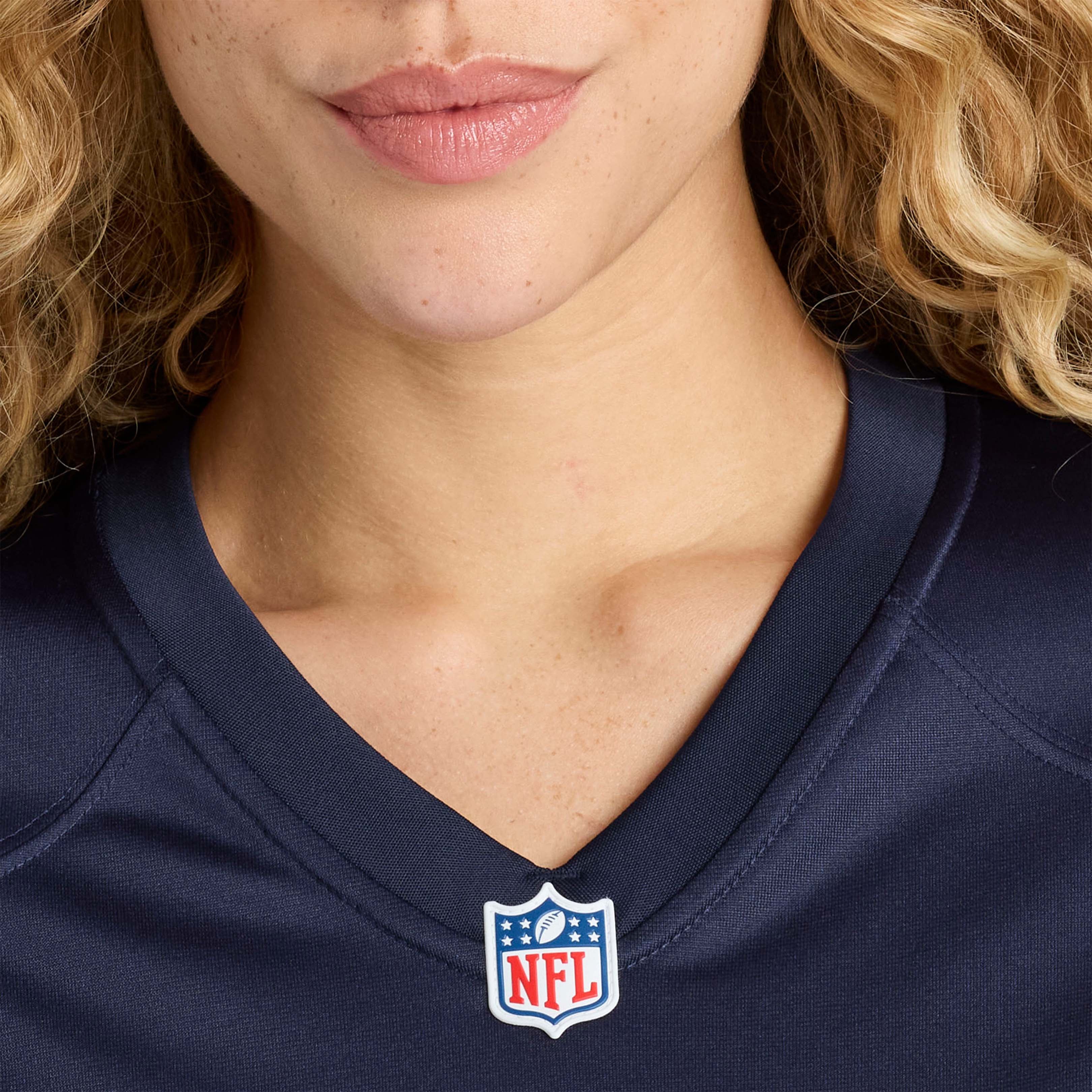 Ozzy Trapilo Chicago Bears Women's Team Game Jersey - Navy - Image 9