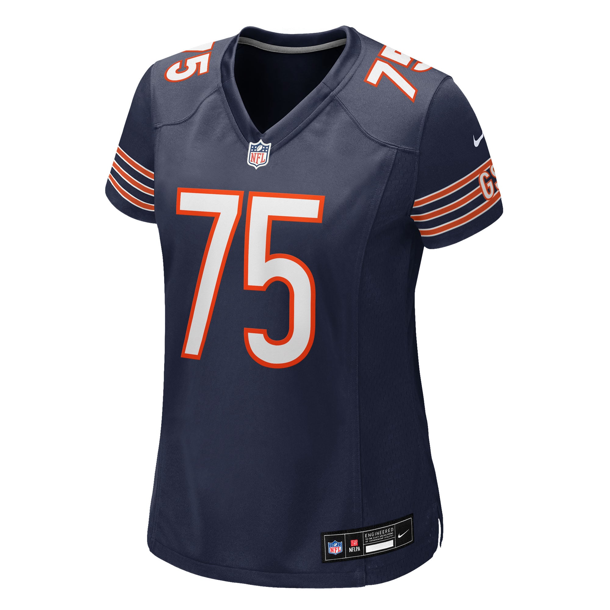 Ozzy Trapilo Chicago Bears Women's Team Game Jersey - Navy - Image 3