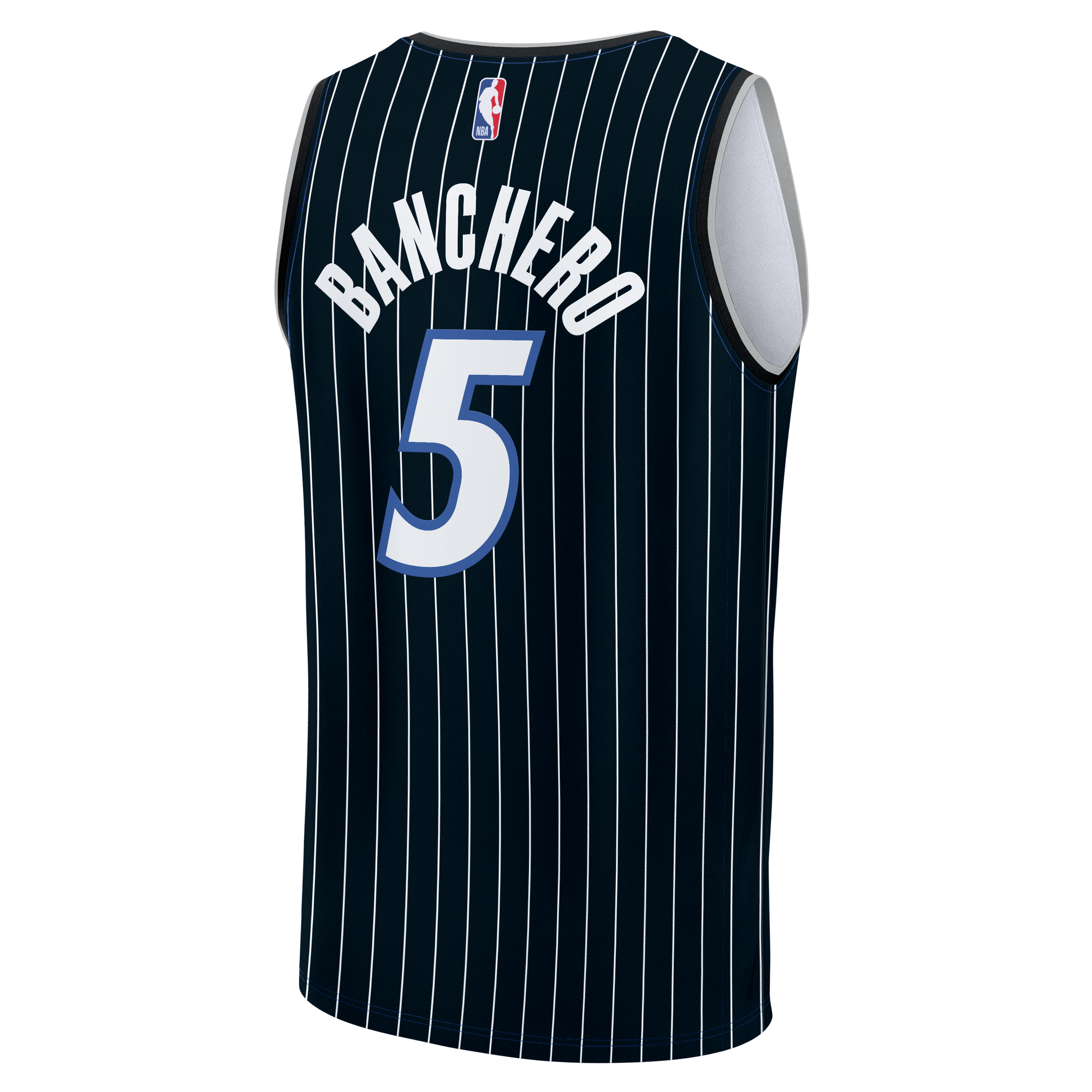 Paolo Banchero Orlando Magic Fast Break Jersey - Statement Edition - Black - Image 4