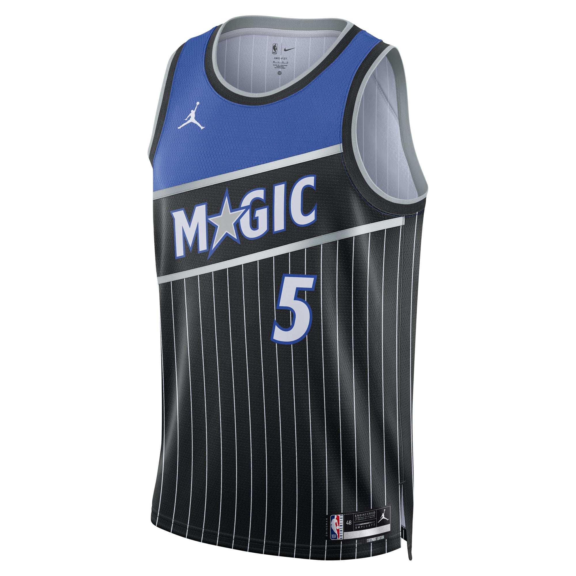 Paolo Banchero Orlando Magic Jordan Brand Unisex Swingman Jersey - Statement Edition - Black - Image 3