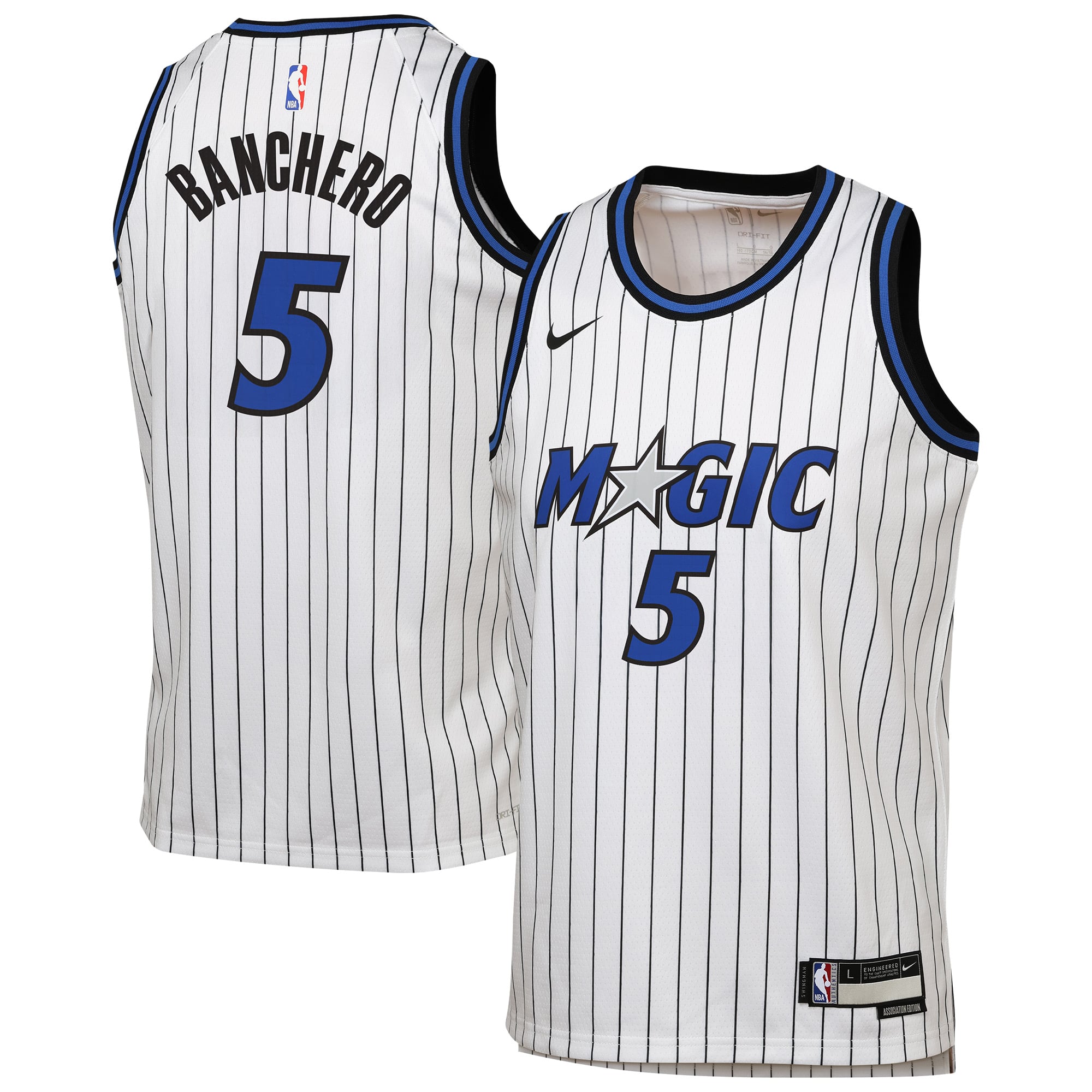 Paolo Banchero Orlando Magic Youth Swingman Player Jersey - Association Edition - White - Image 2