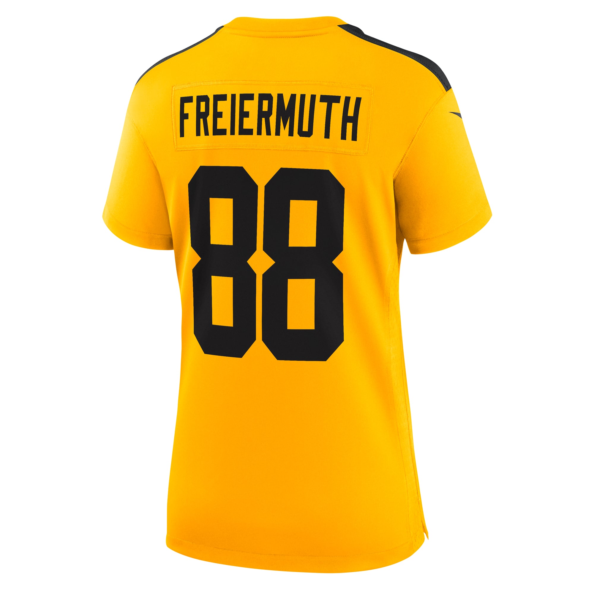 Pat Freiermuth Pittsburgh Steelers Women's Alternate 1933 Throwback Game Jersey - Gold - Image 4
