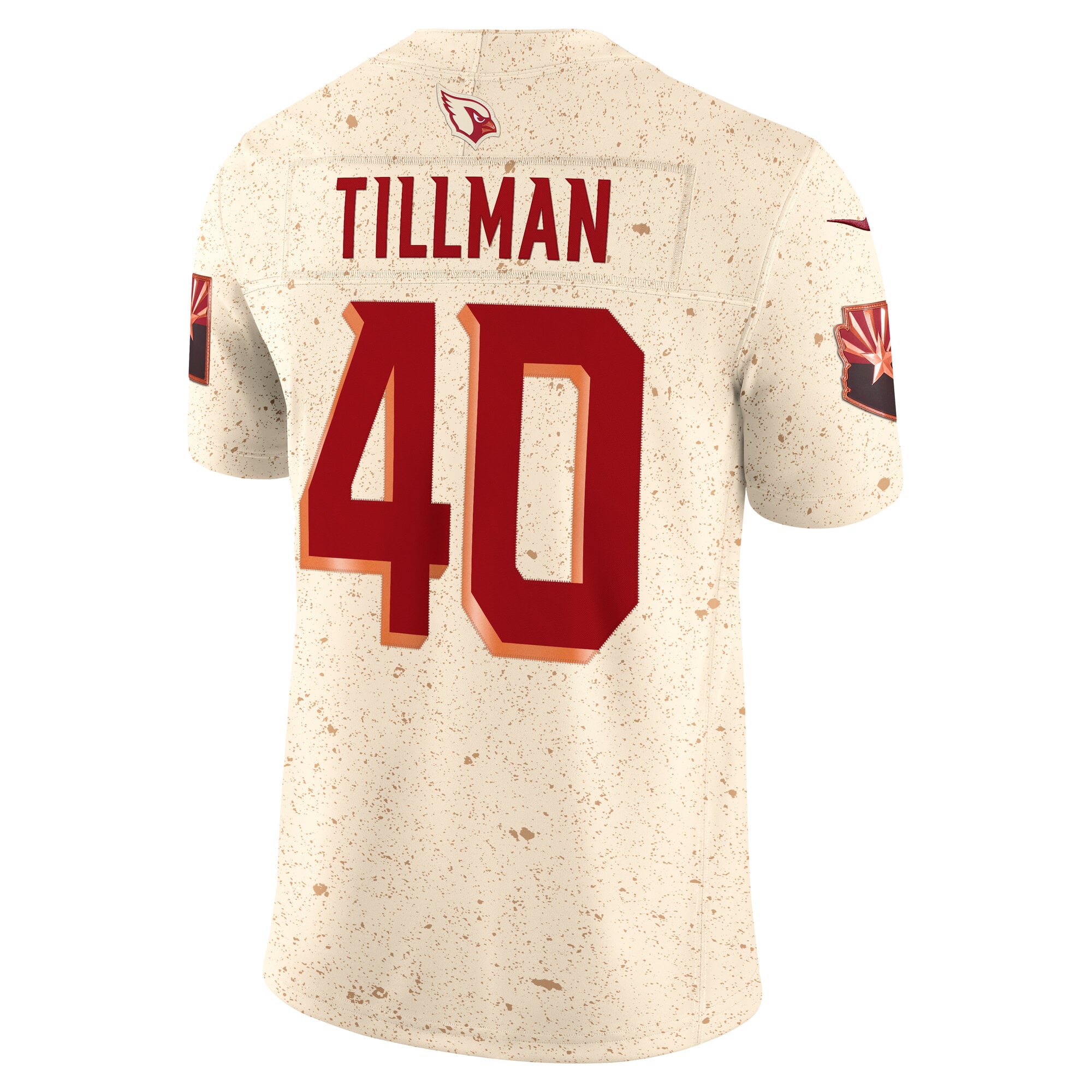Pat Tillman Arizona Cardinals 2025 Rivalries Collection Stitched Limited Jersey - Natural - Image 4