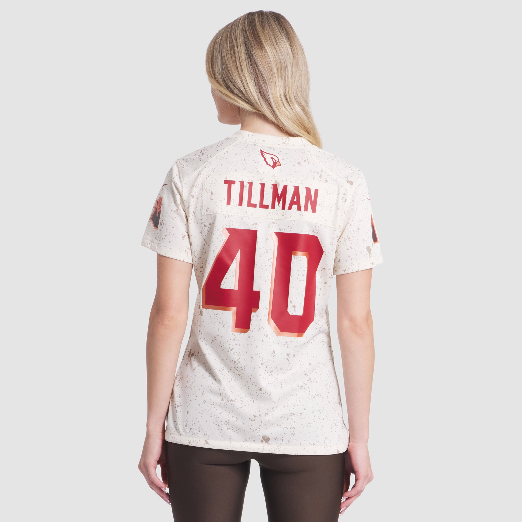Pat Tillman Arizona Cardinals Women's 2025 Rivalries Collection Retired Player Game Jersey - Natural - Image 6