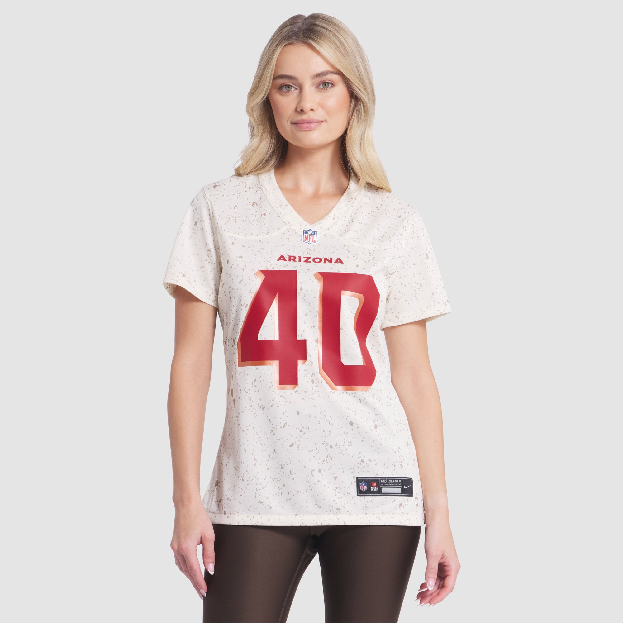 Pat Tillman Arizona Cardinals Women's 2025 Rivalries Collection Retired Player Game Jersey - Natural - Image 5
