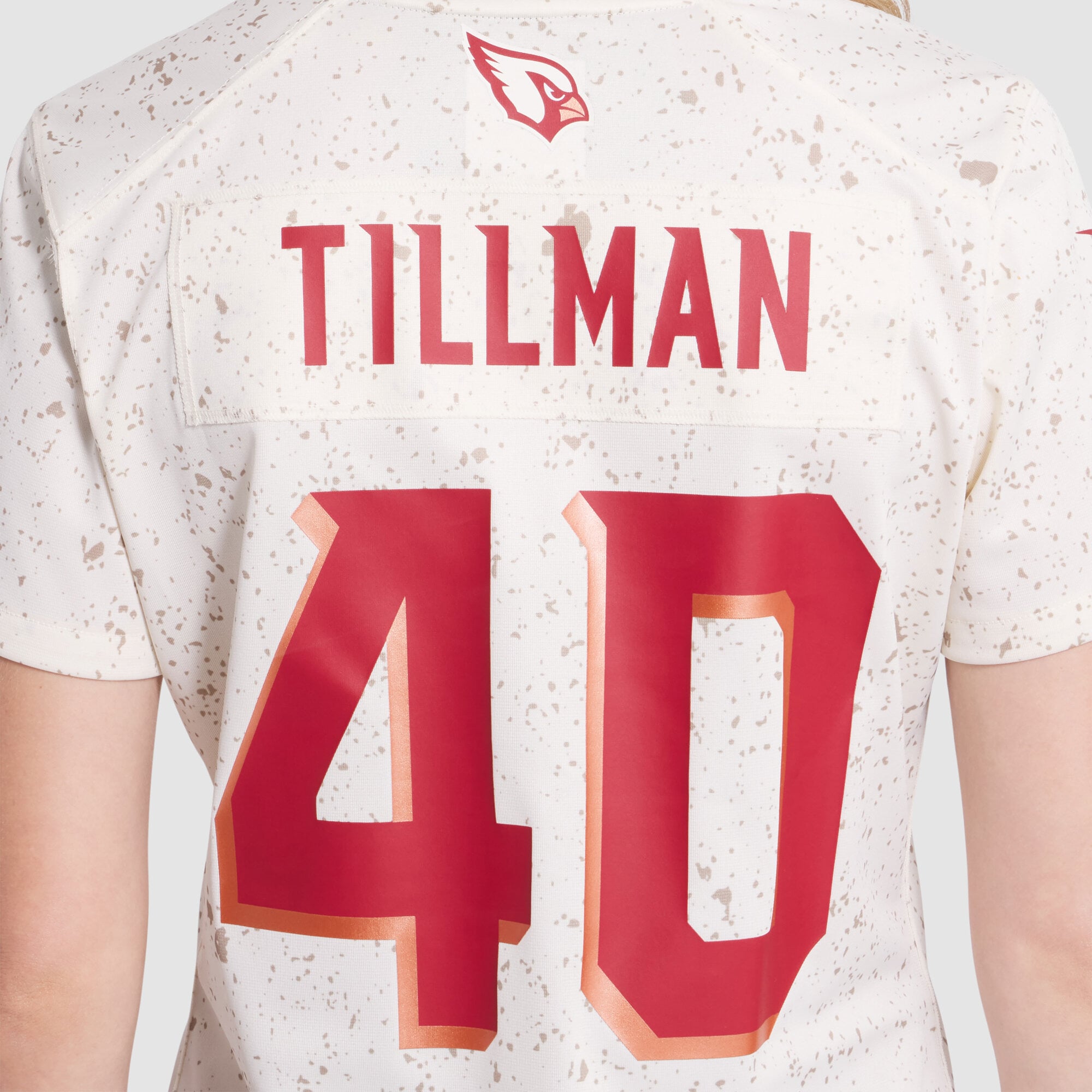 Pat Tillman Arizona Cardinals Women's 2025 Rivalries Collection Retired Player Game Jersey - Natural - Image 8