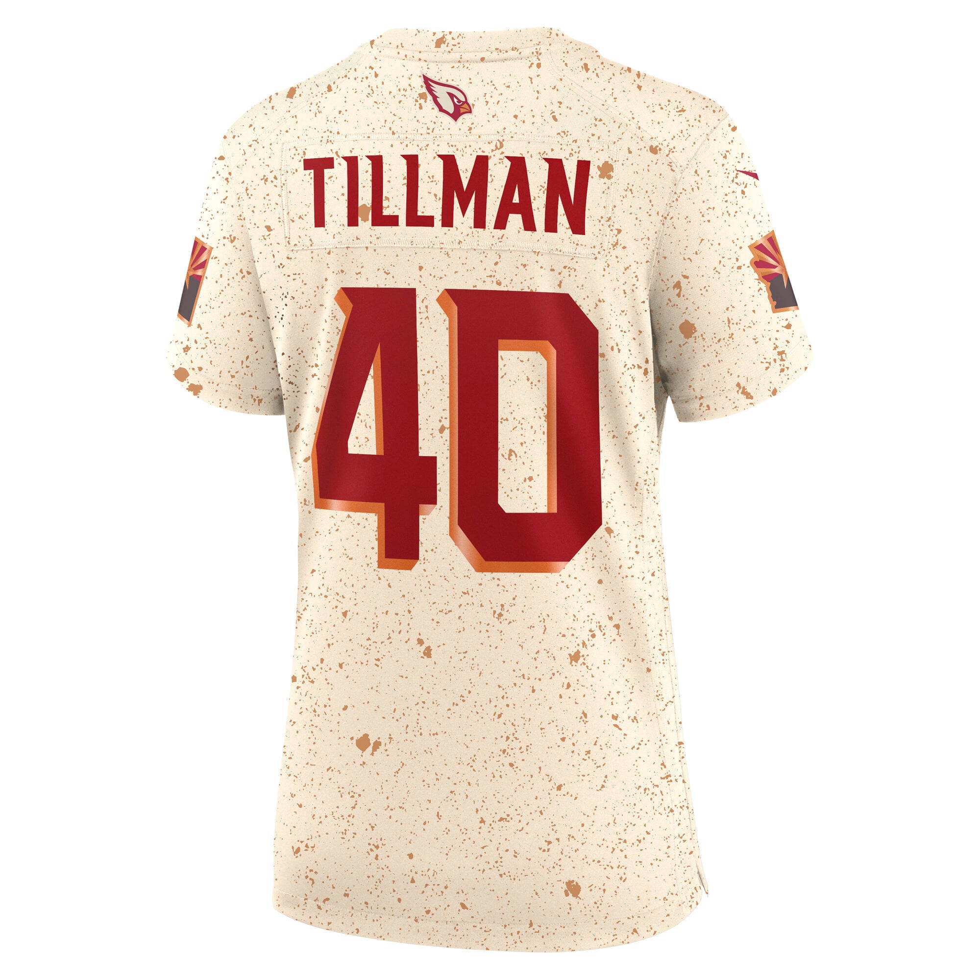 Pat Tillman Arizona Cardinals Women's 2025 Rivalries Collection Retired Player Game Jersey - Natural - Image 4