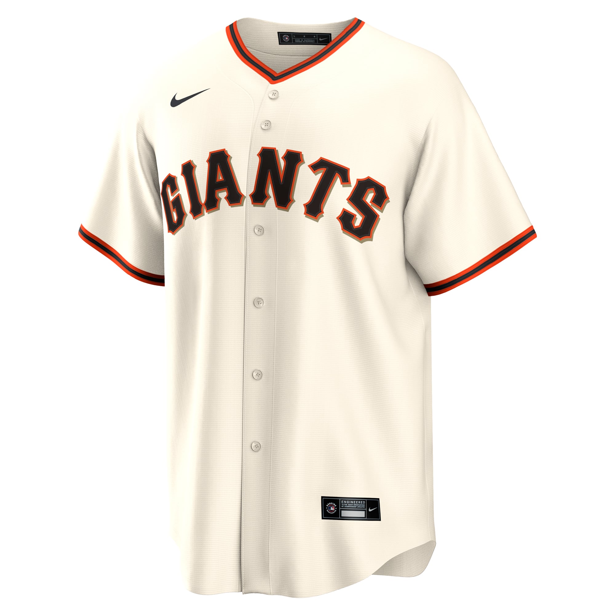 Patrick Bailey San Francisco Giants Home Jersey - Cream - Image 3