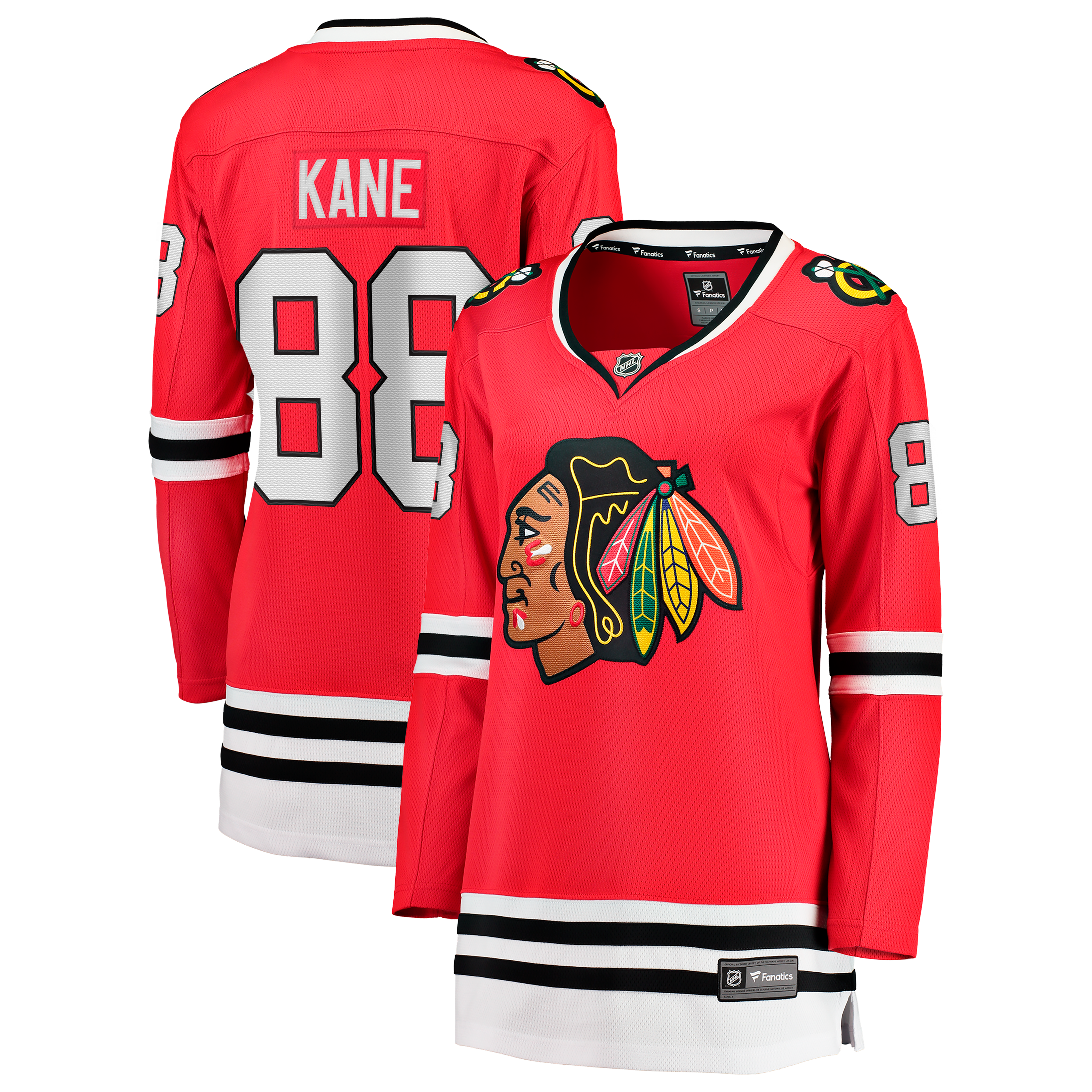 Patrick Kane Chicago Blackhawks Women's Home Breakaway Jersey - Red - Image 2