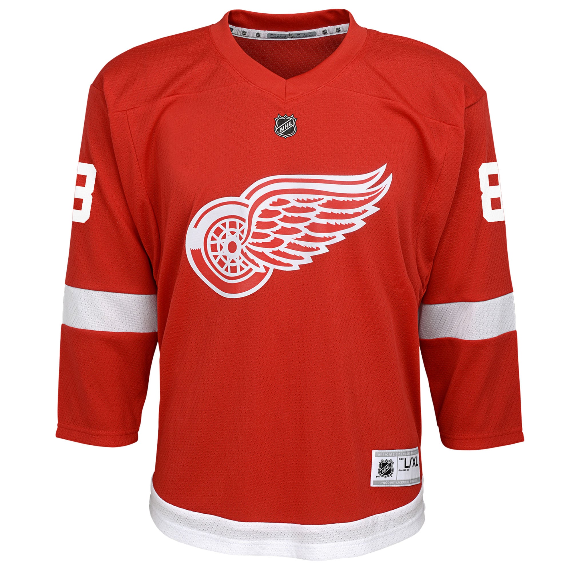 Patrick Kane Detroit Red Wings Youth Home Player Jersey - Red - Image 3