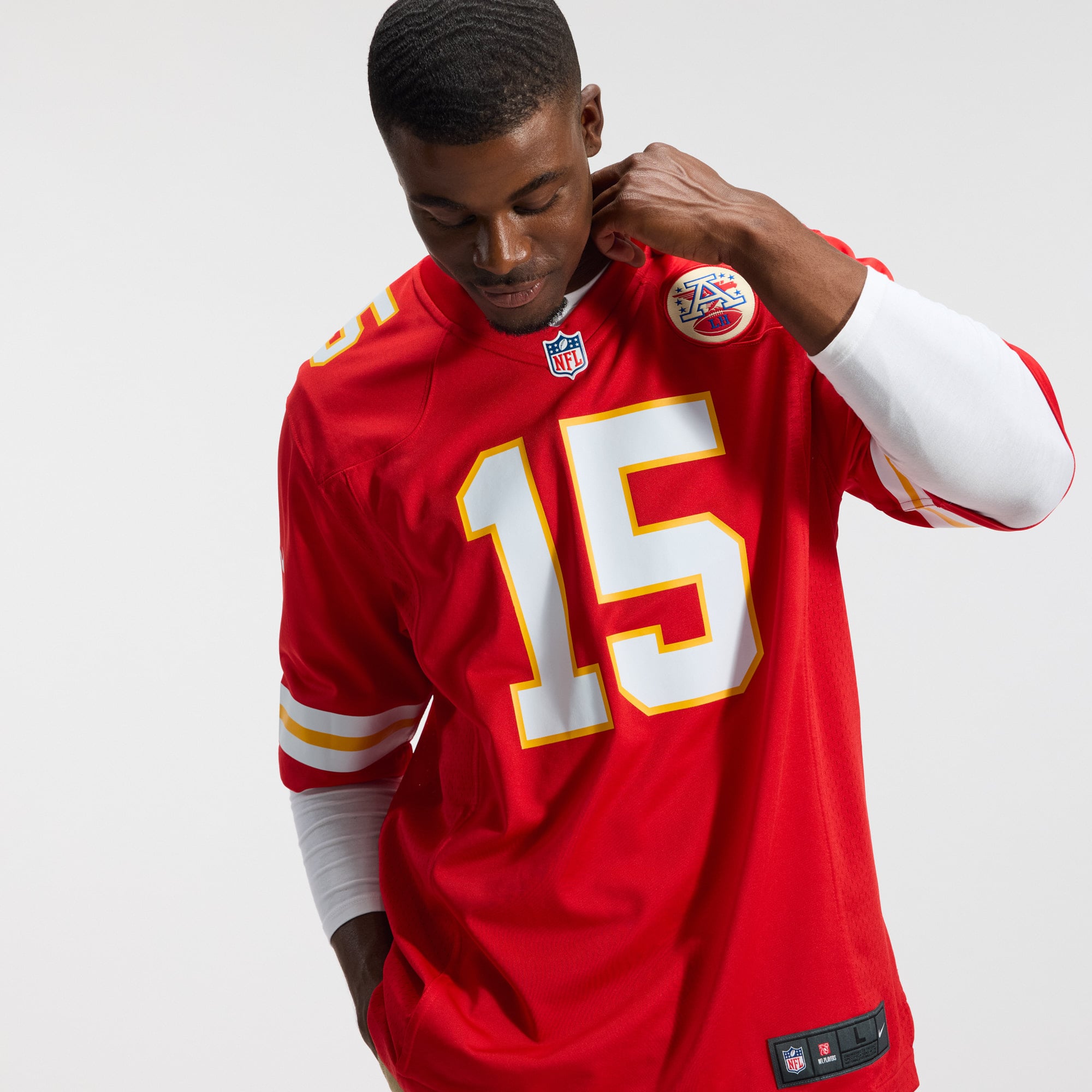 Patrick Mahomes Kansas City Chiefs Game Jersey - Red - Image 11