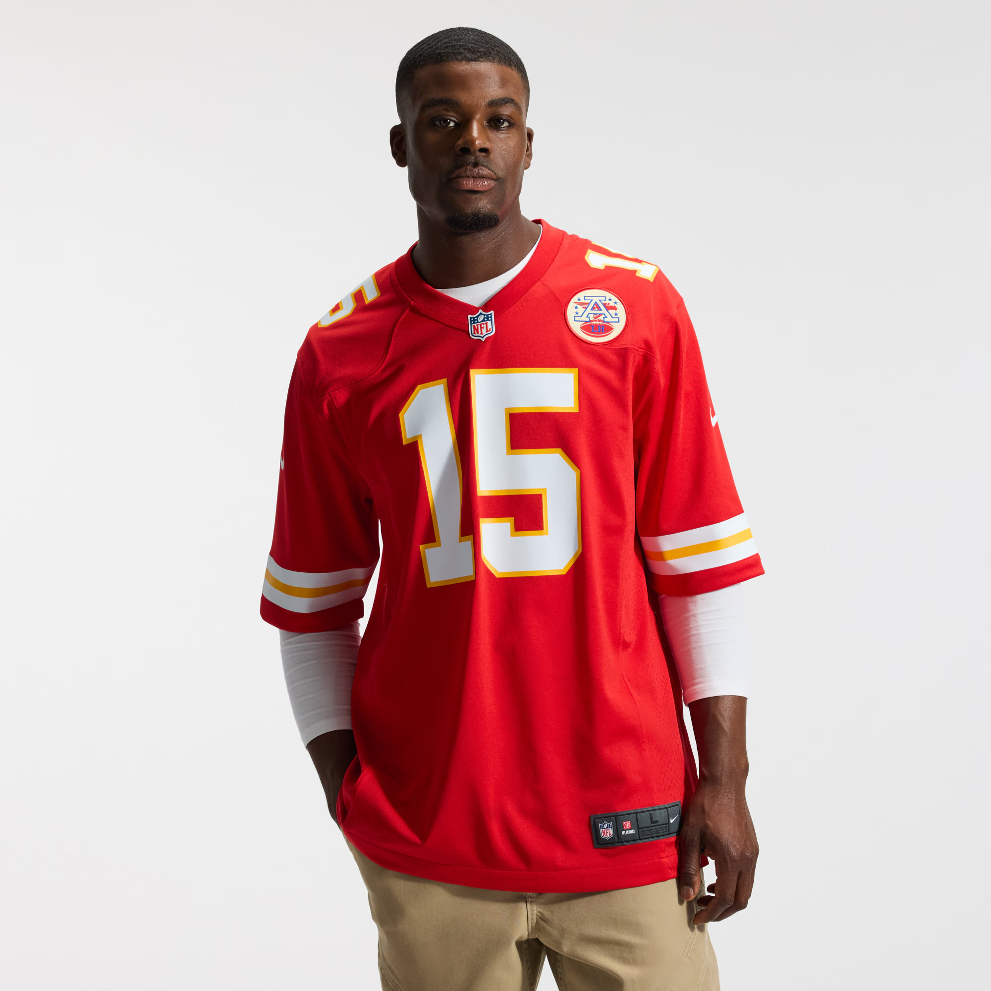 Patrick Mahomes Kansas City Chiefs Game Jersey - Red - Image 4