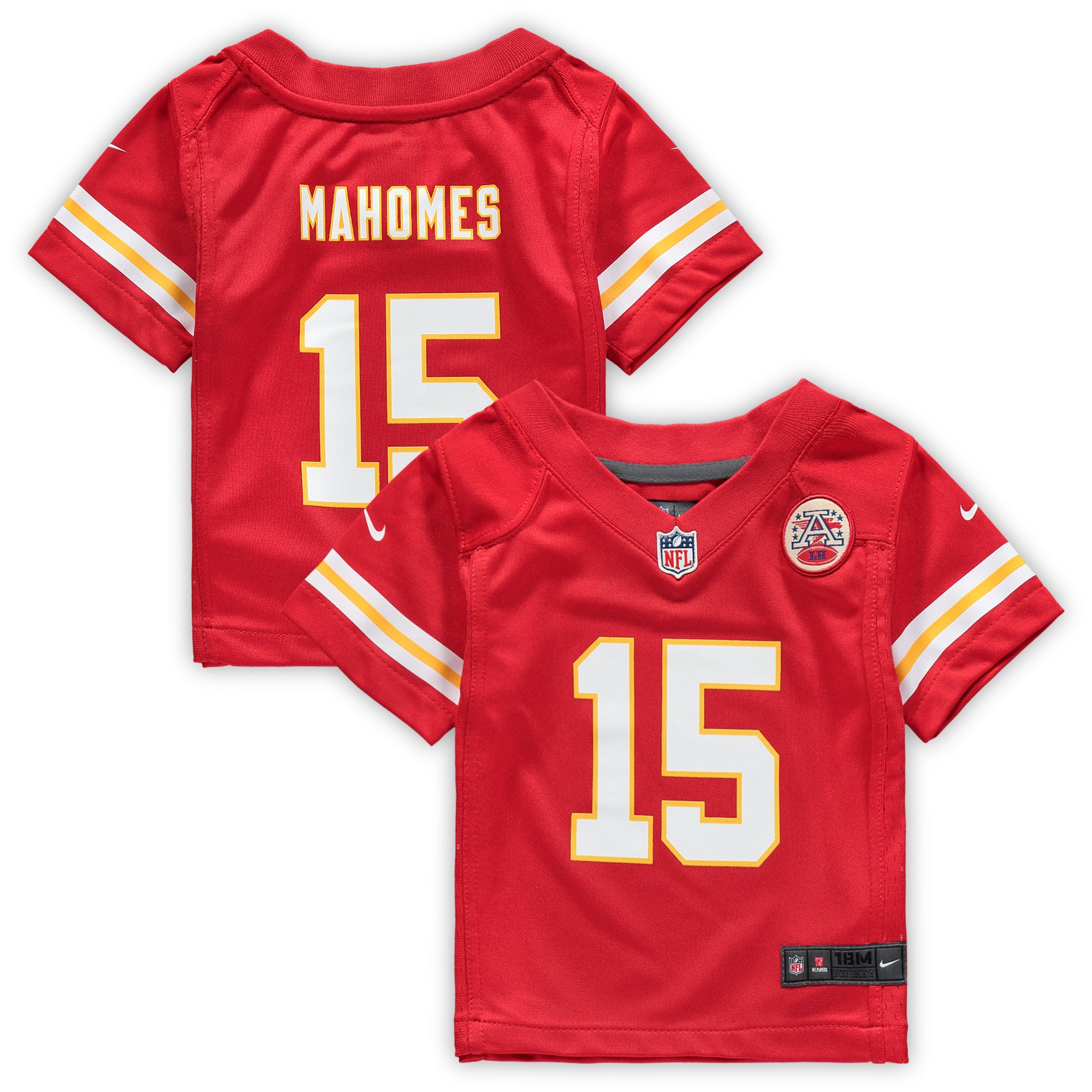 Patrick Mahomes Kansas City Chiefs Infant Team Player Game Jersey - Red - Image 2
