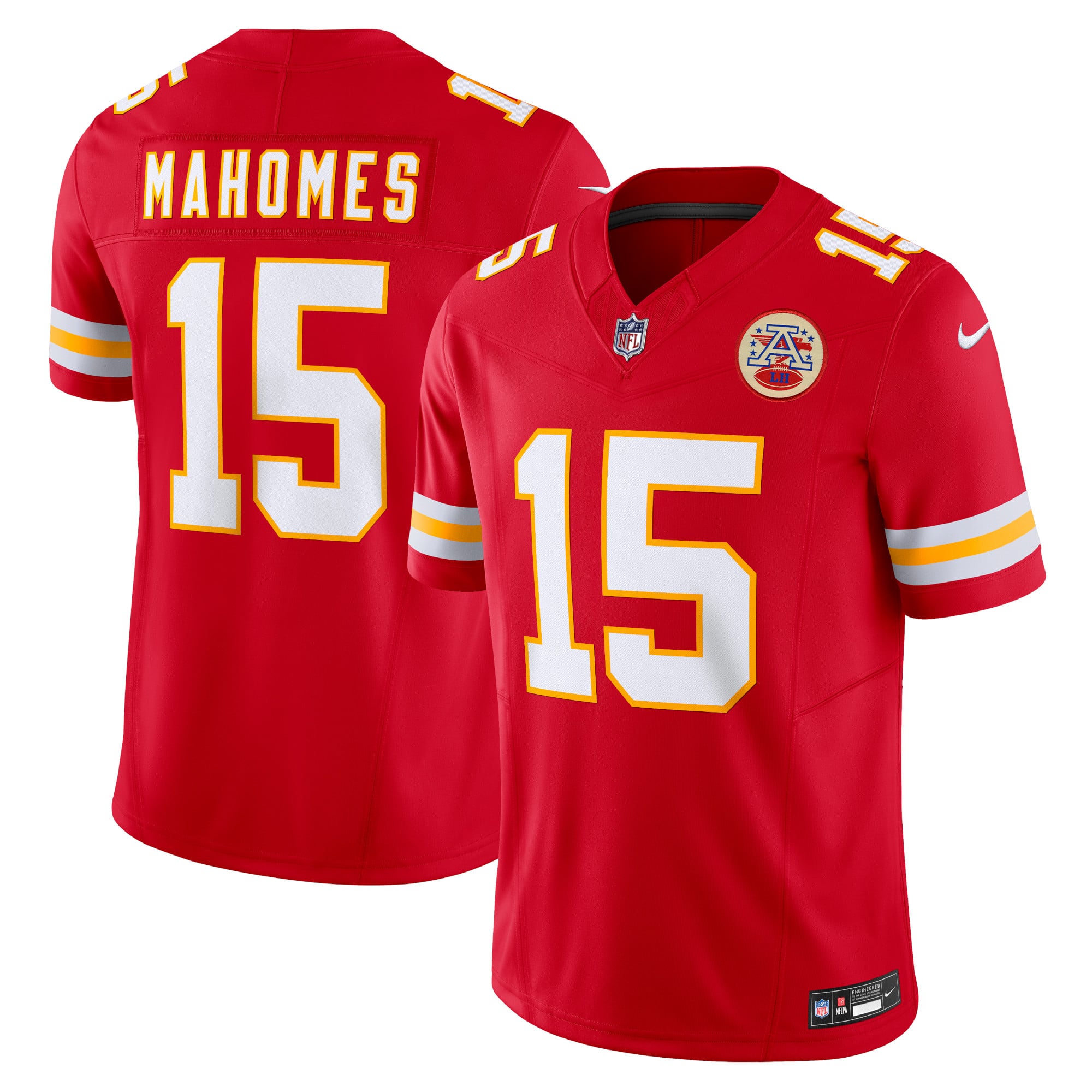 Patrick Mahomes Kansas City Chiefs Vapor F.U.S.E. Limited Jersey - Red - Image 2