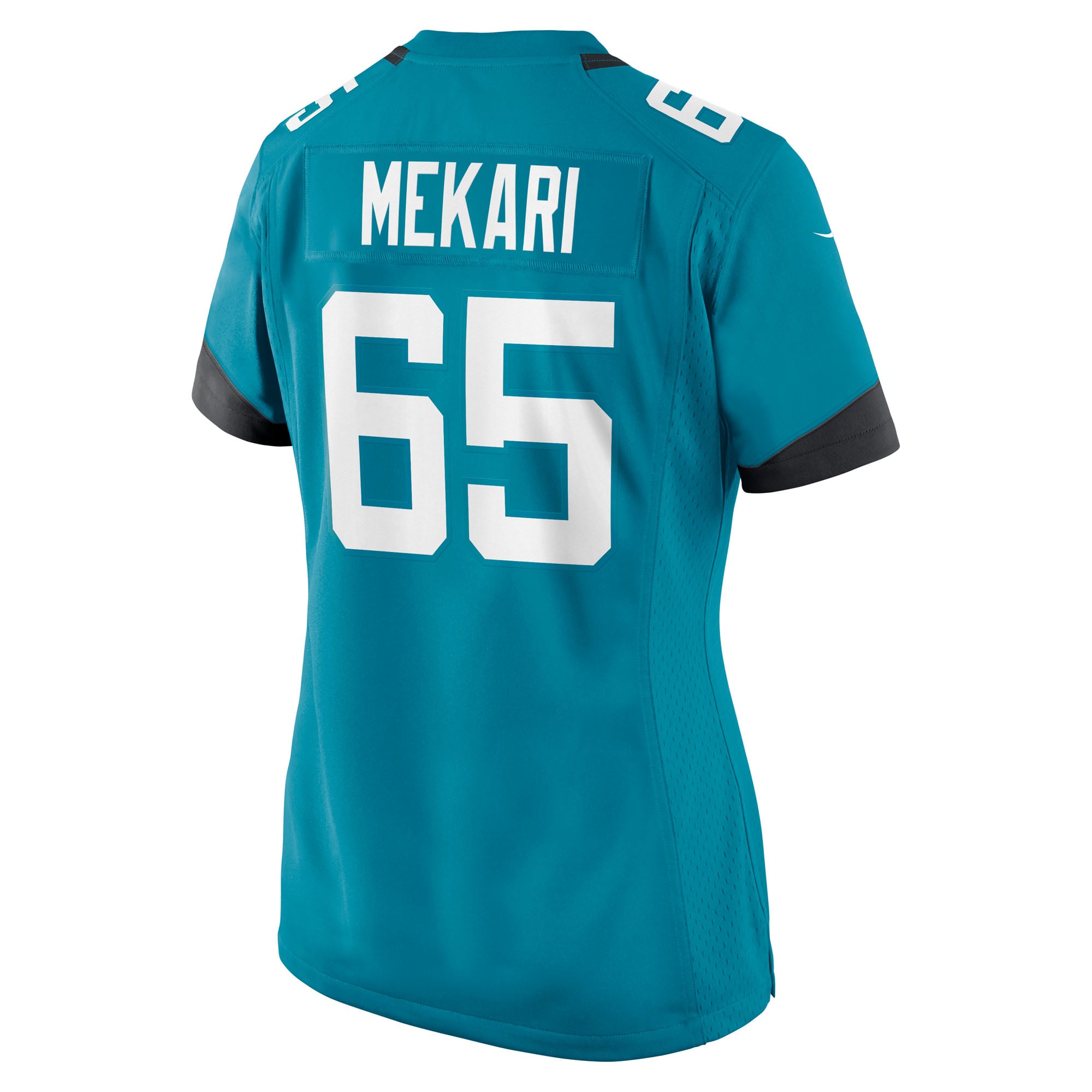 Patrick Mekari Jacksonville Jaguars Women's Team Game Jersey - Teal - Image 4