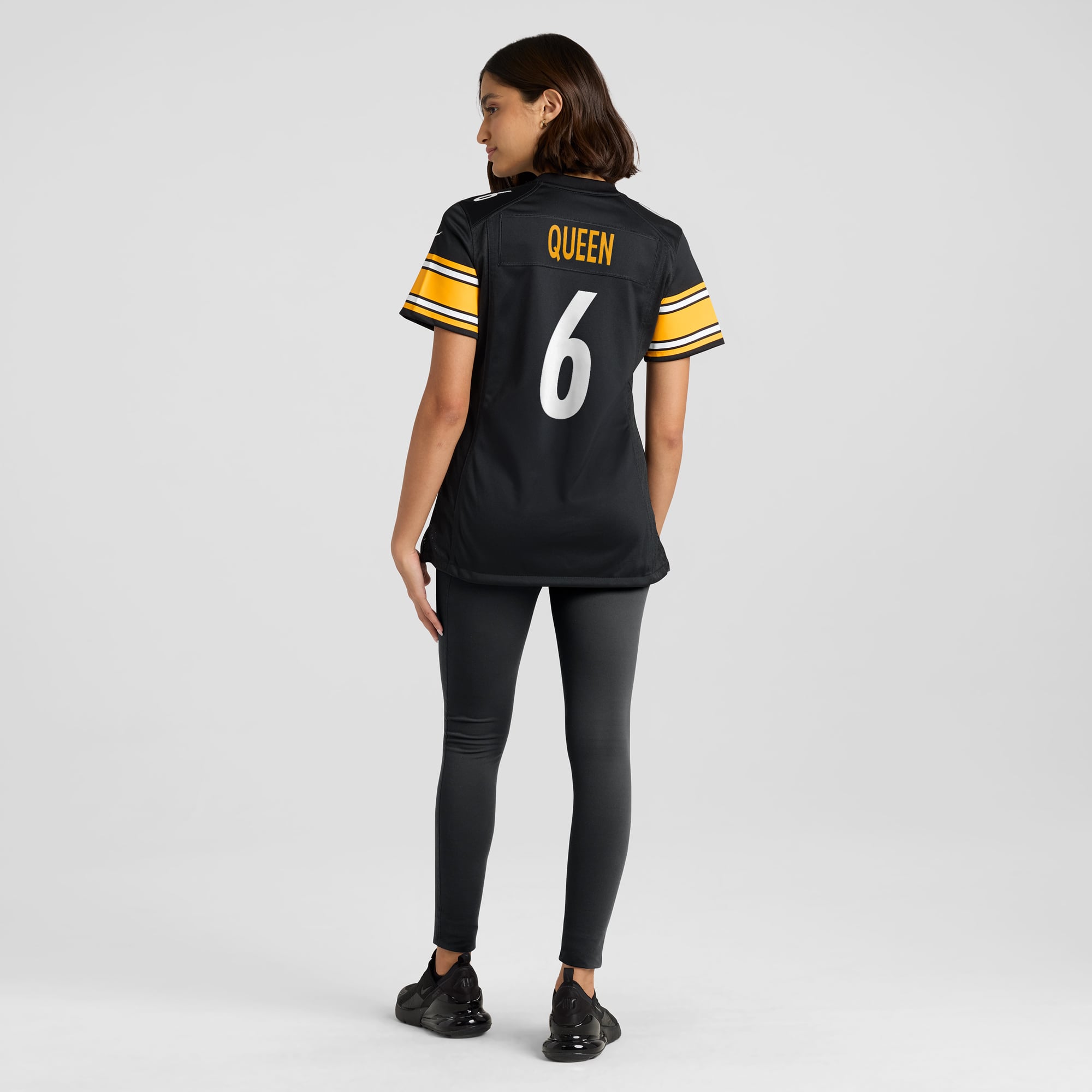 Patrick Queen Pittsburgh Steelers Women's Team Game Jersey - Black - Image 6