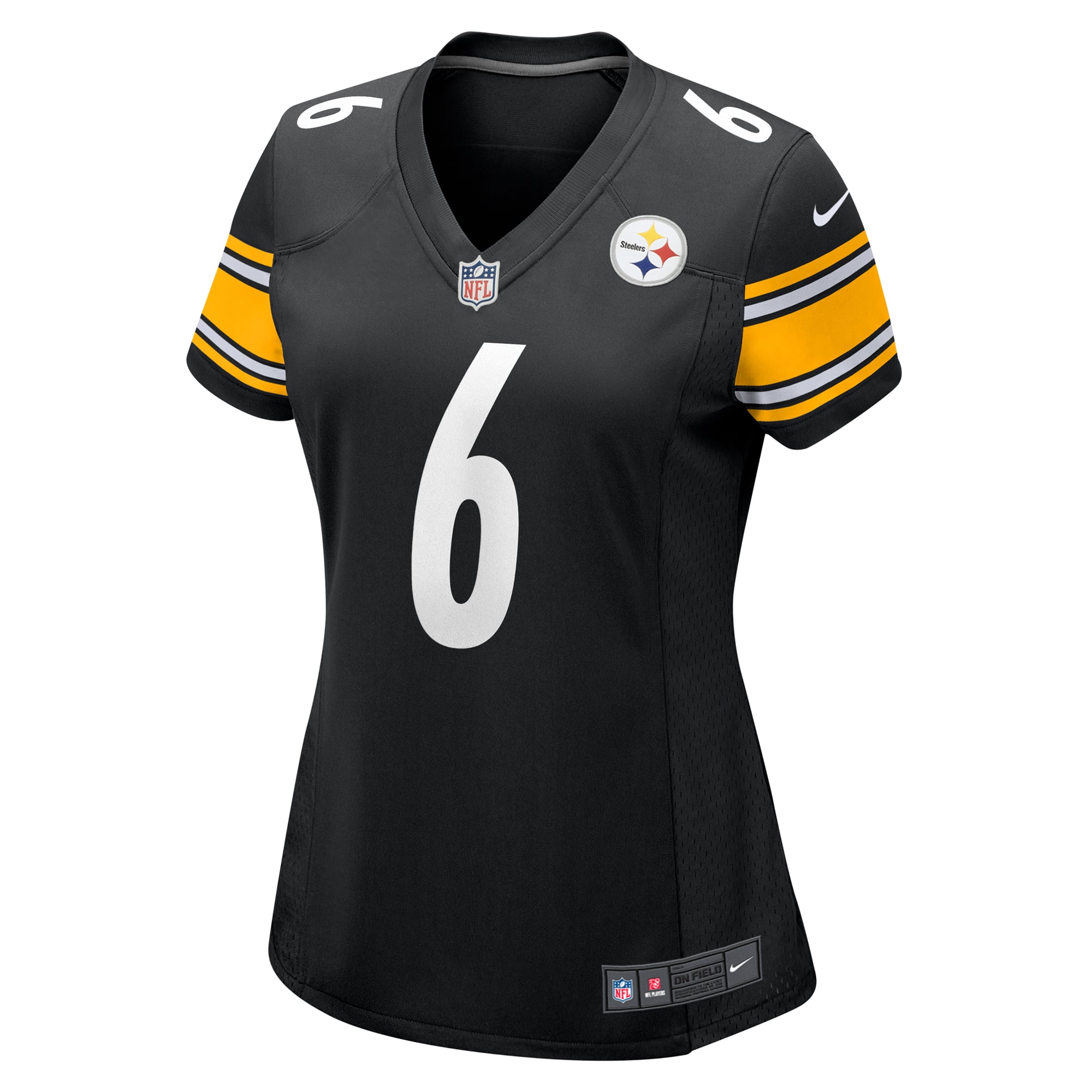 Patrick Queen Pittsburgh Steelers Women's Team Game Jersey - Black - Image 3