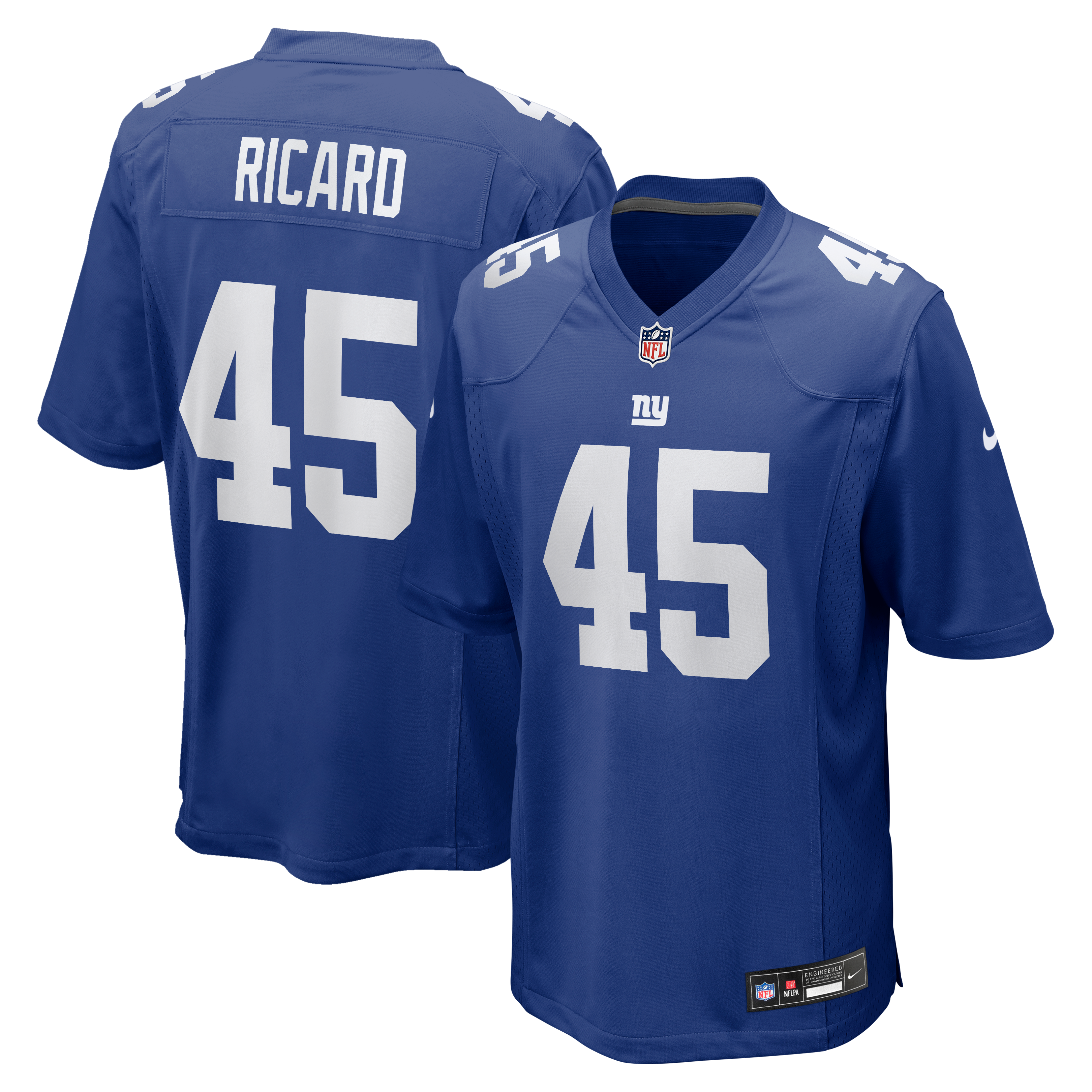 Patrick Ricard New York Giants Team Game Jersey - Royal